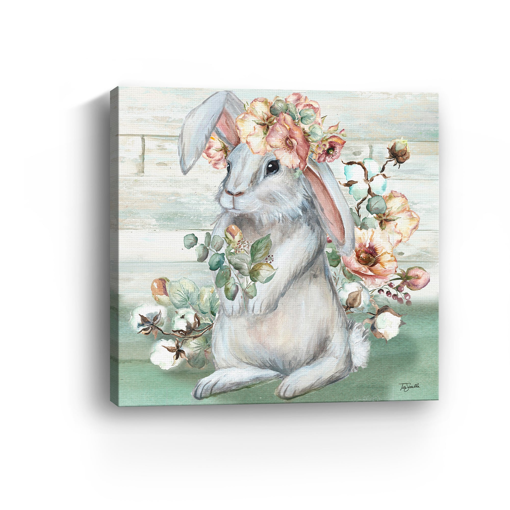 Lumaprints Farmhouse Bunny II Canvas Giclée Art