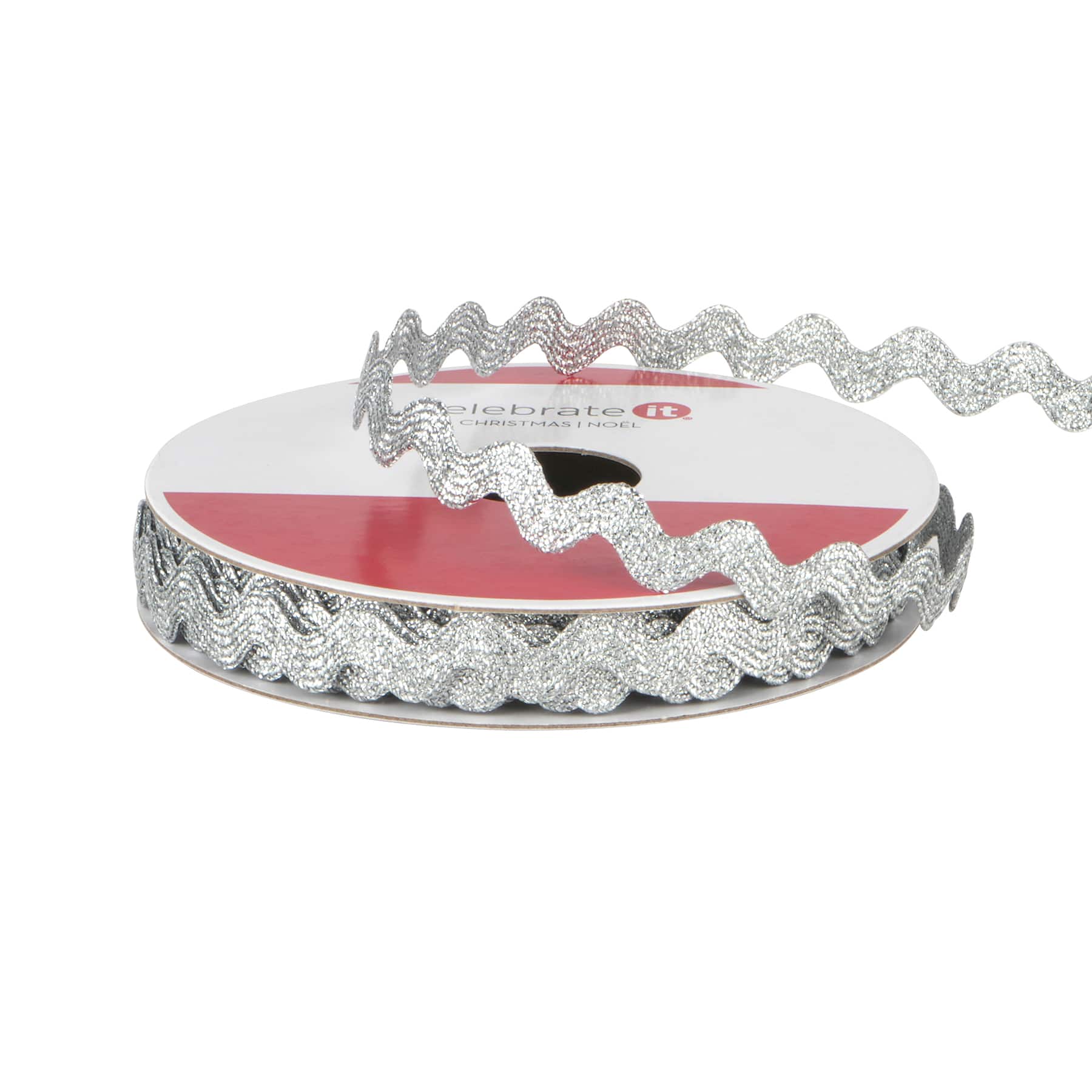 5/8" x 4yd. Silver Ric Rac Ribbon by Celebrate It®