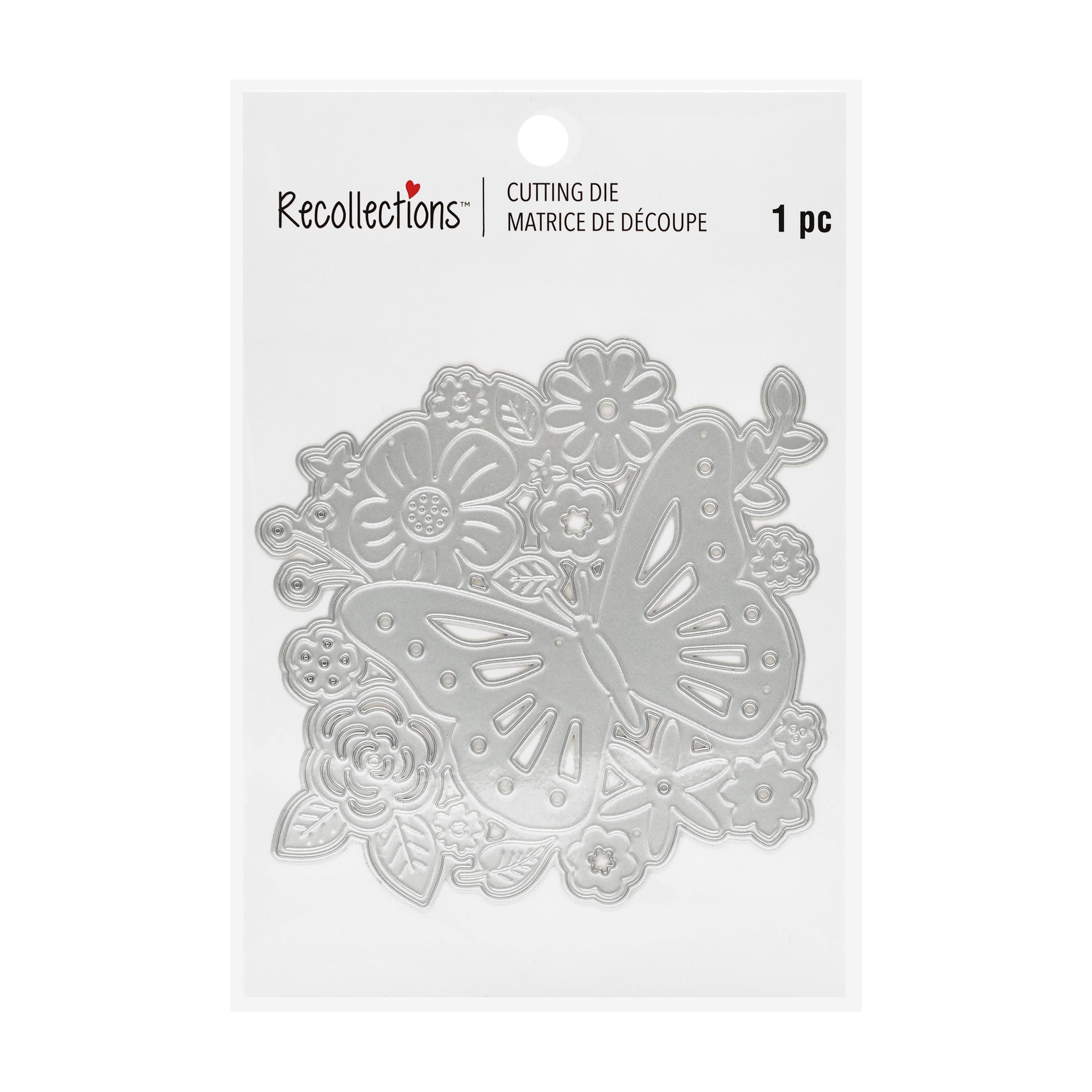 6 Pack: Butterfly & Flowers Cutting Die by Recollections™