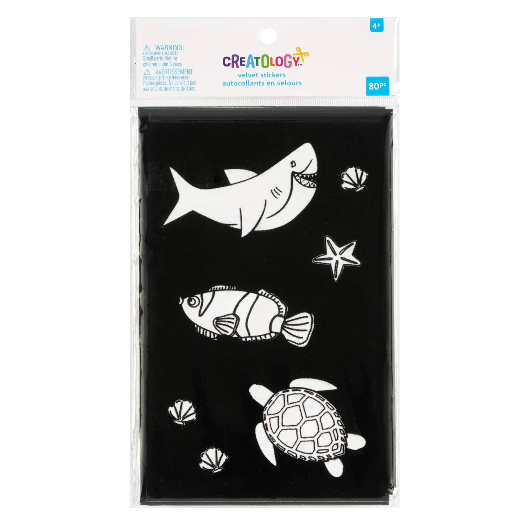 Sea Life Velvet Stickers by Creatology™