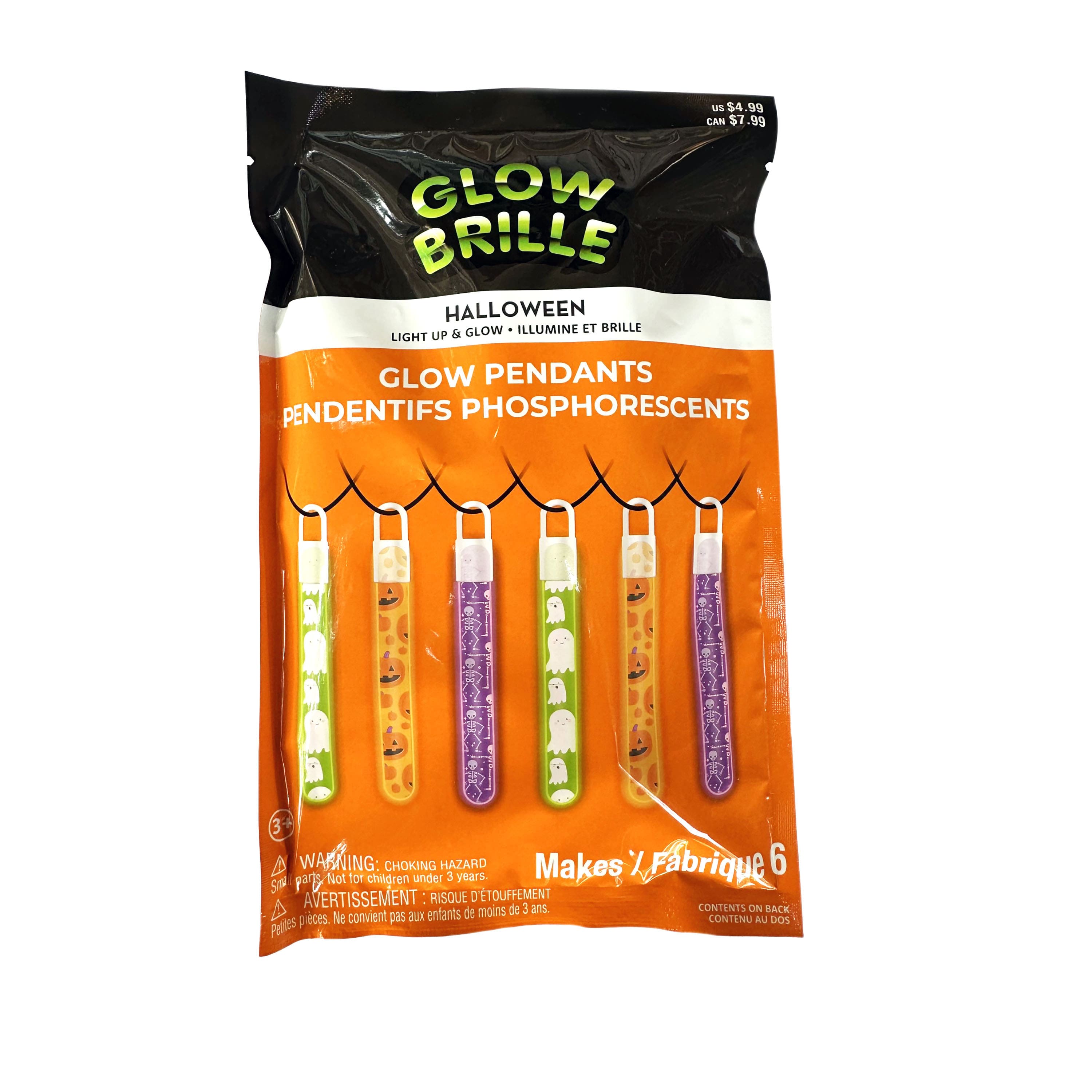 Michaels, Halloween 6 Pack Glow Pendants by Creatology™ – Category: Buckets & Toys
