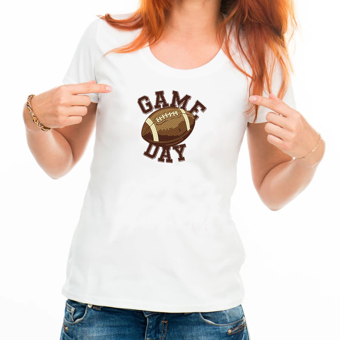 Diamond Dotz® Gameday Football Iron-On 'n' Dot Kit