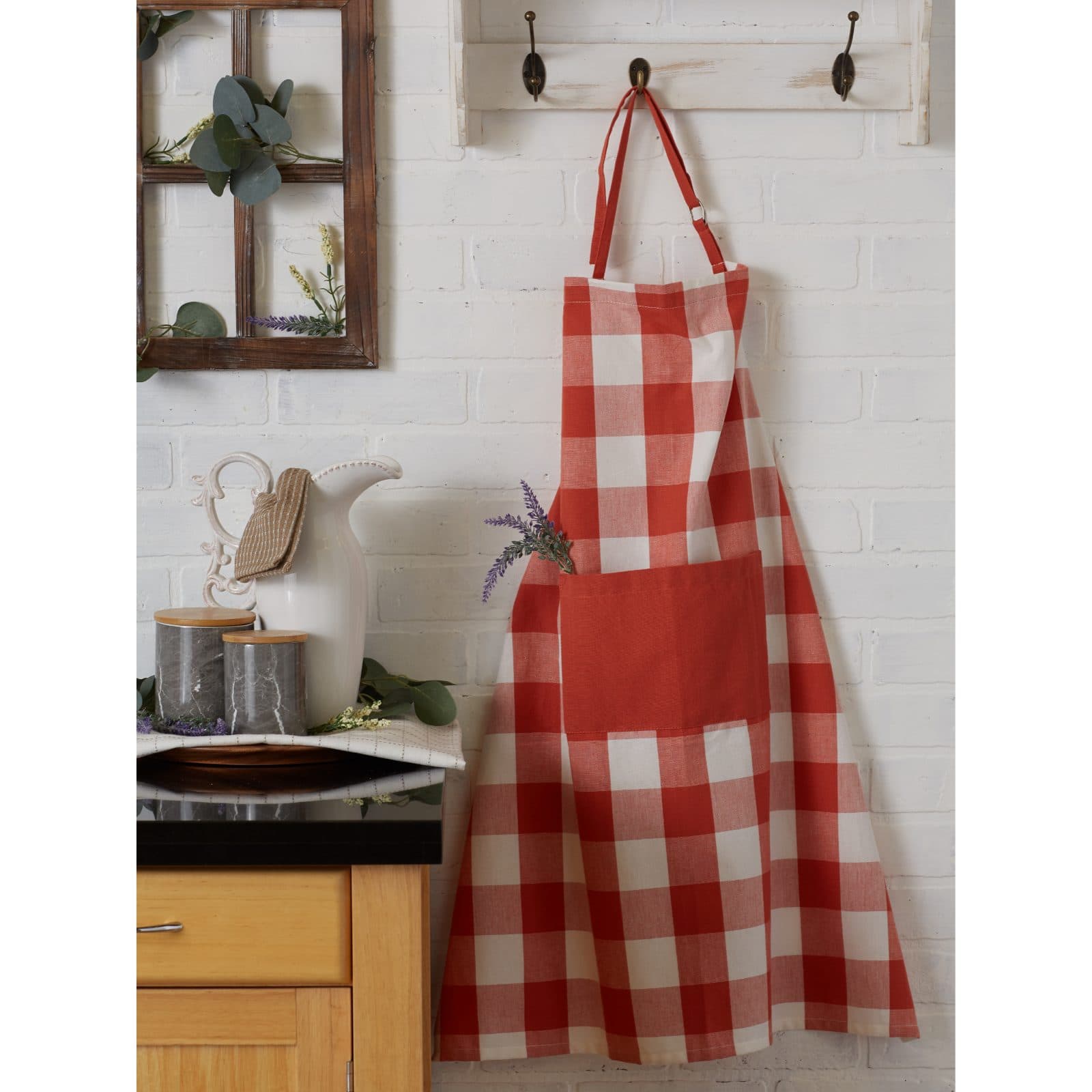 DII® Buffalo Check Chef Apron