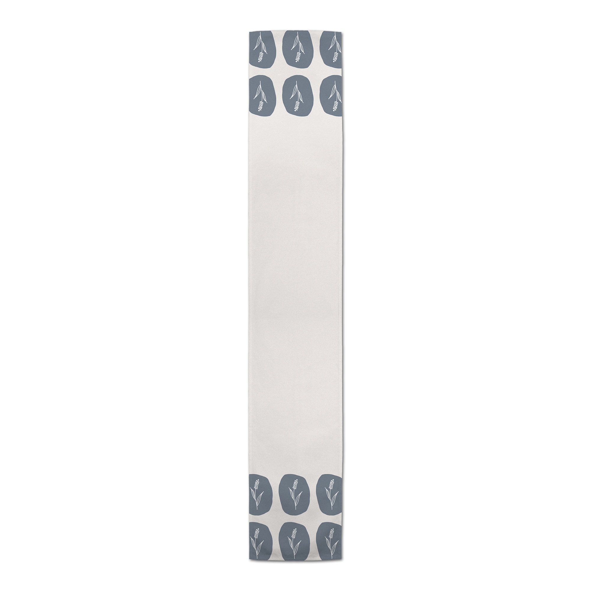 90" Wheat Branch Blob  Poly Twill Table Runner