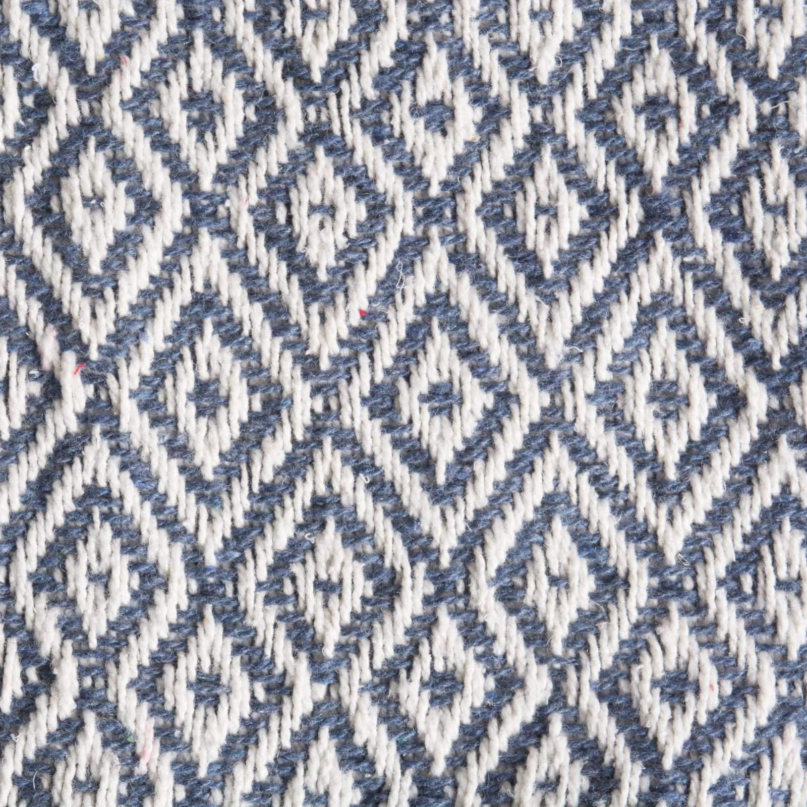 DII® French Blue Double Diamond Throw