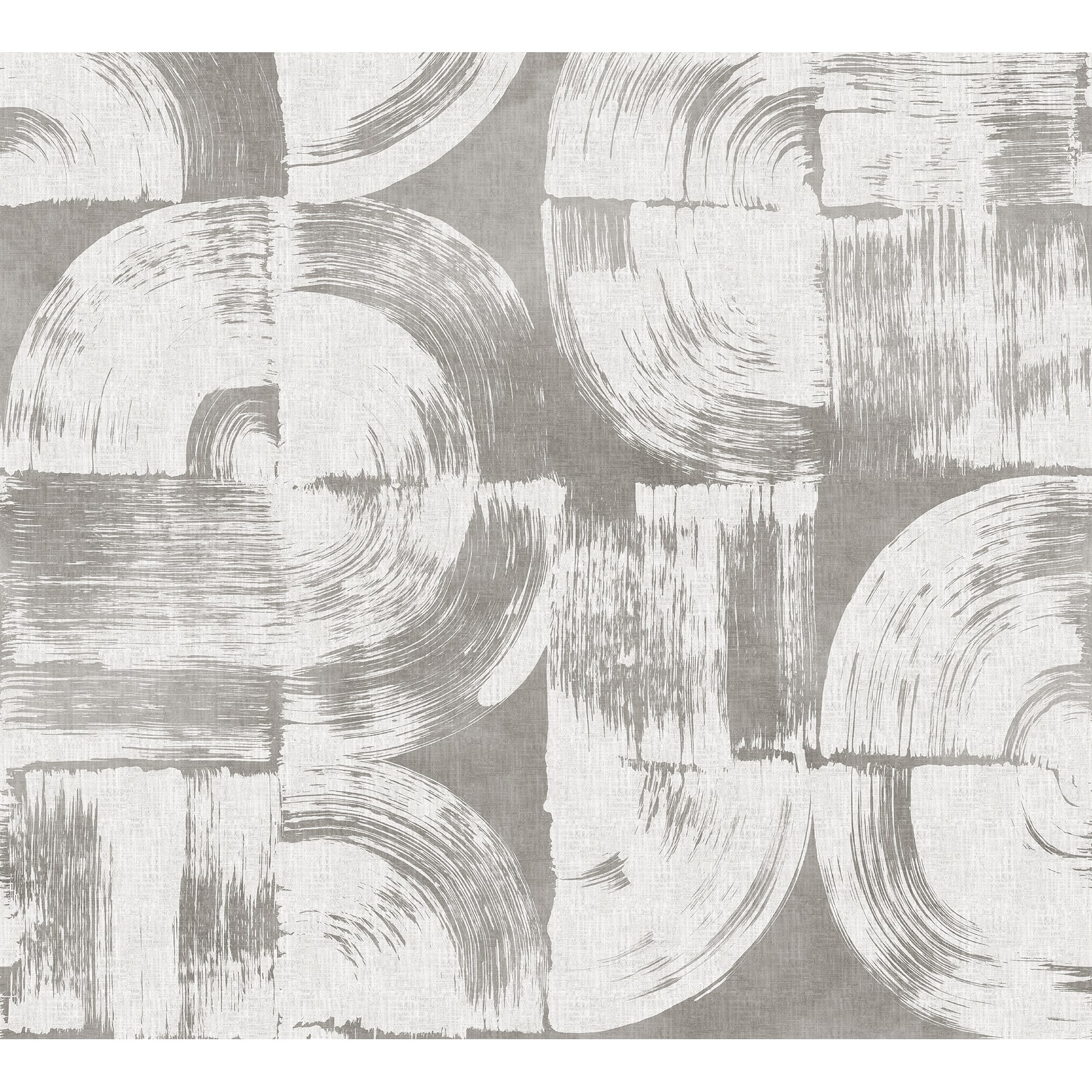 Katie Hunt Dove Gray Brushstrokes Wall Mural