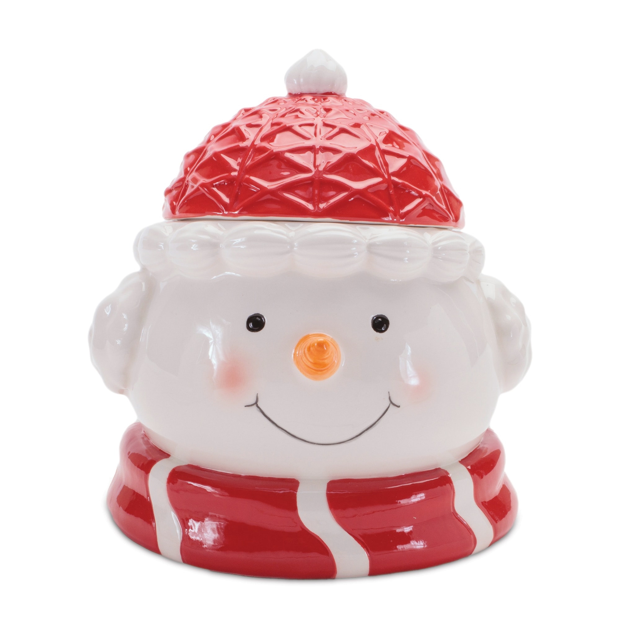 Melrose Ceramic Holiday Canister Set