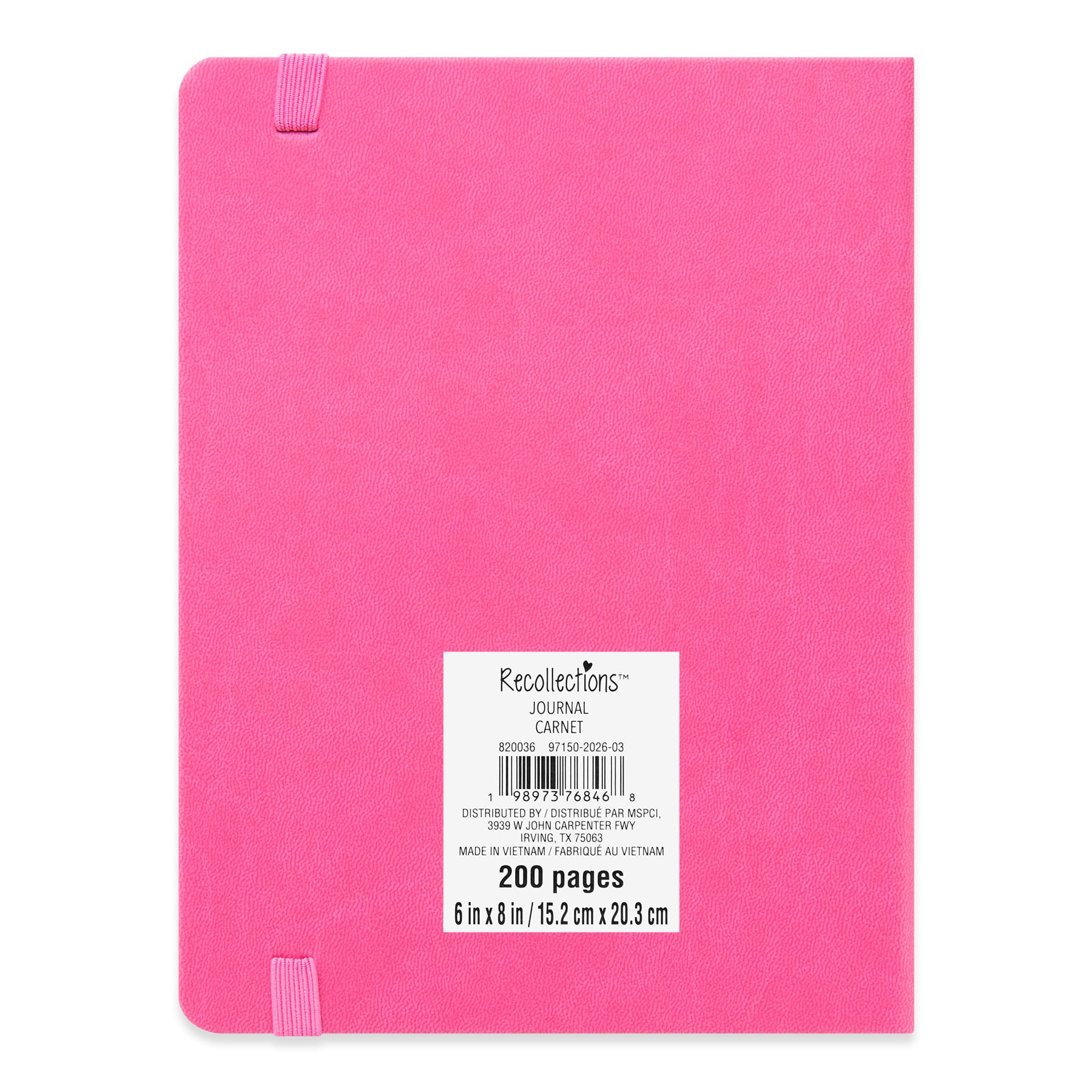 6" x 8" Faux Leather Journal by Recollections