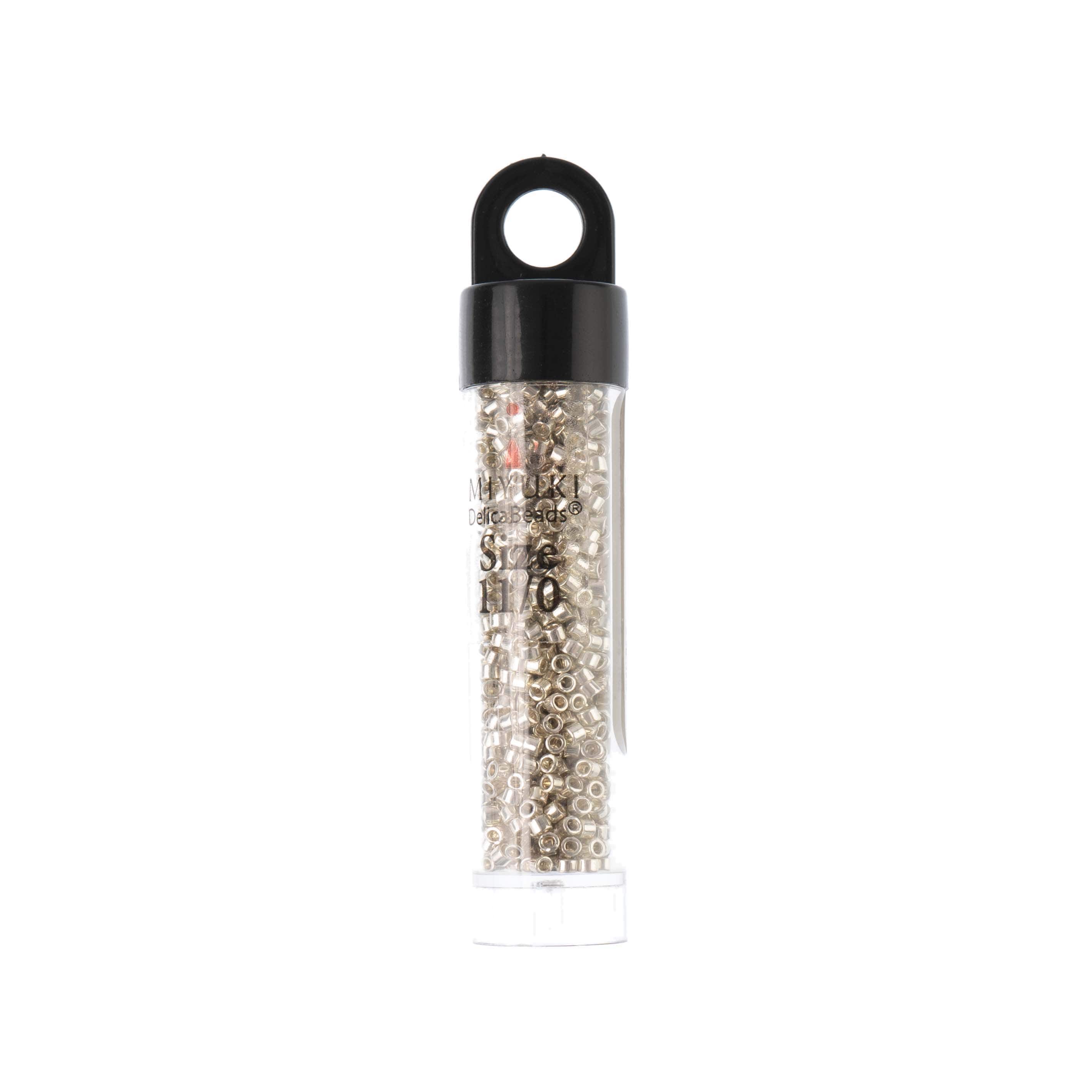 Miyuki Delica Glass Round Seed Beads, 11/0