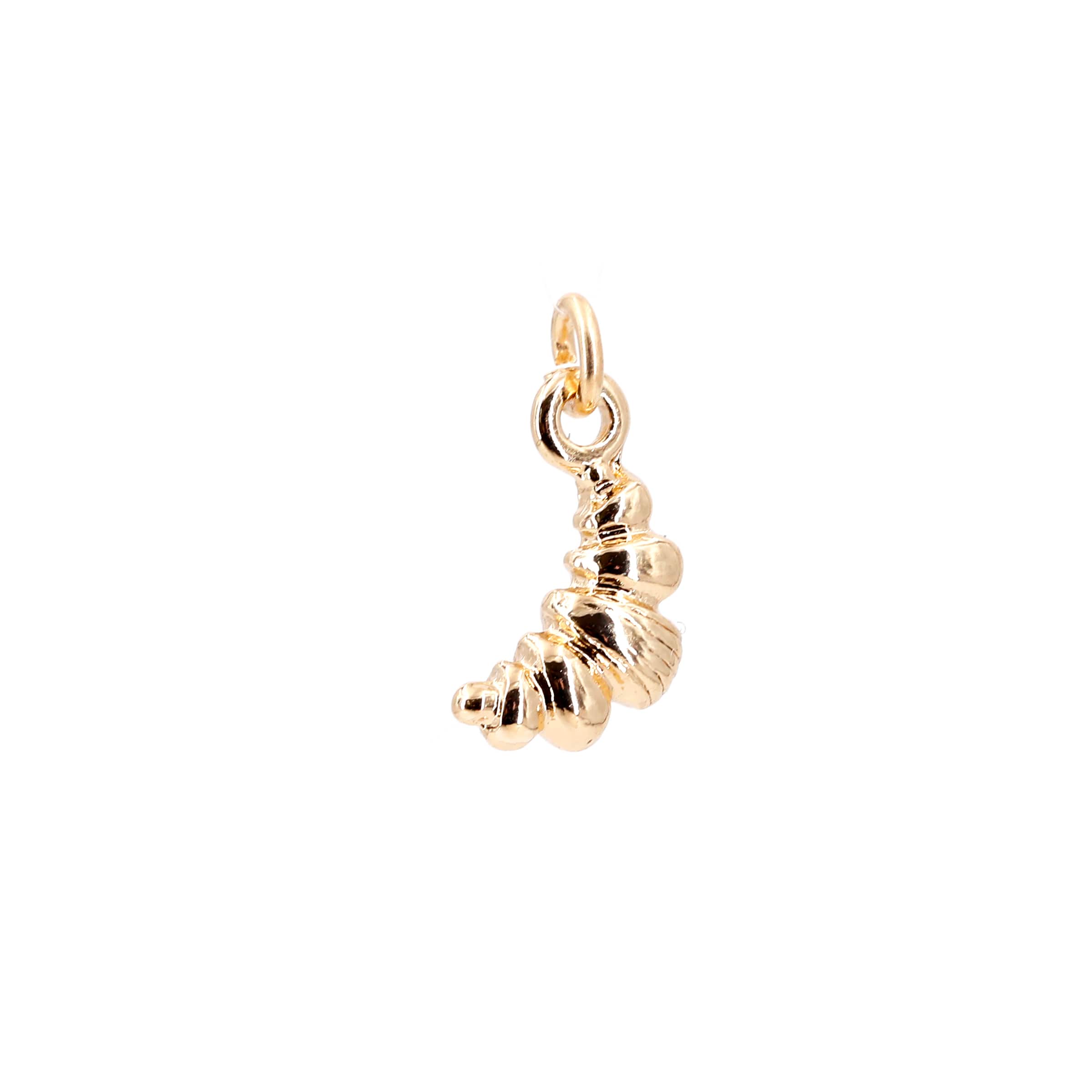 14K Gold-Plated Croissant Charm by Bead Landing™