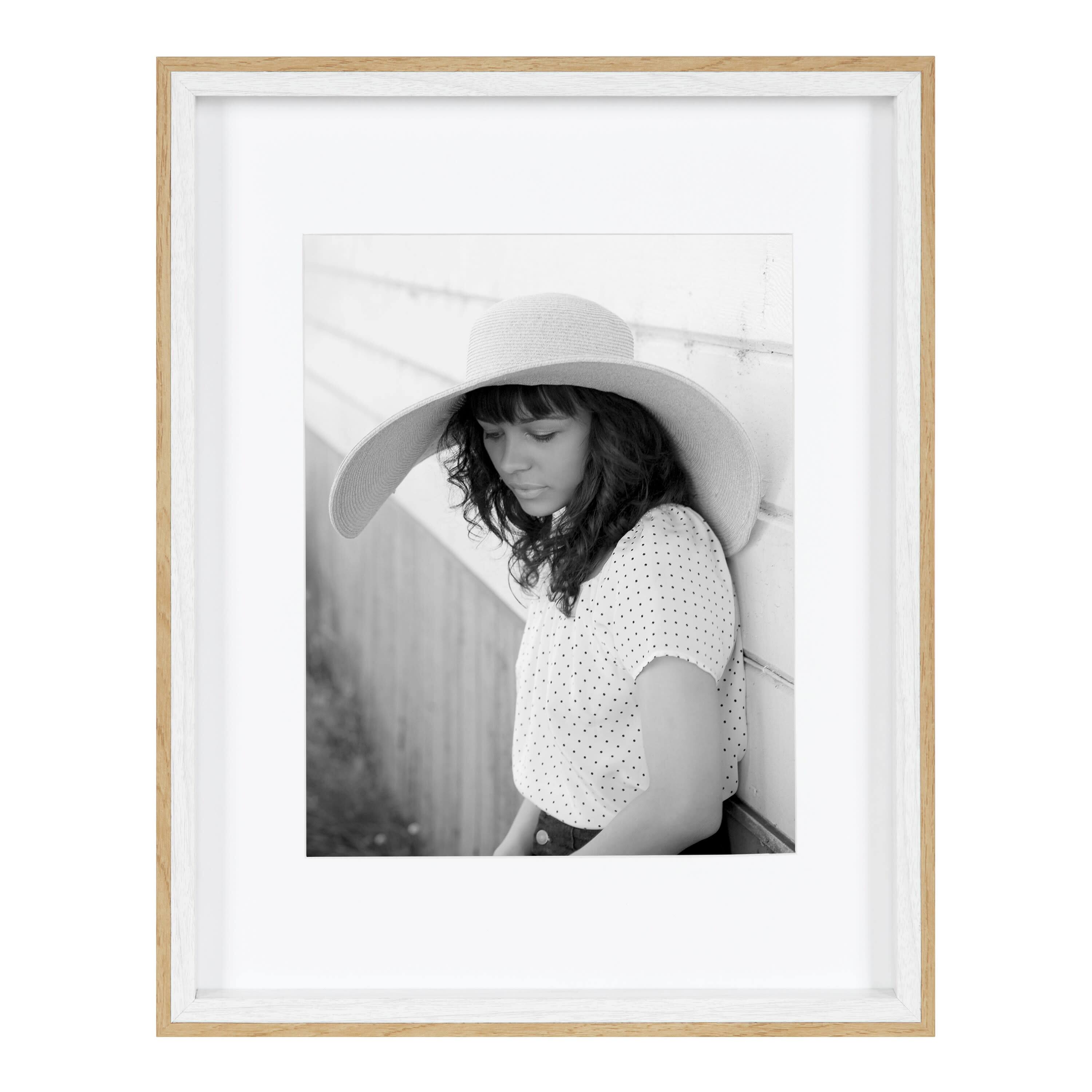 Kate and Laurel Gibson 11" x 14" Photo Frames 8" x 10" with Mat, 3ct.