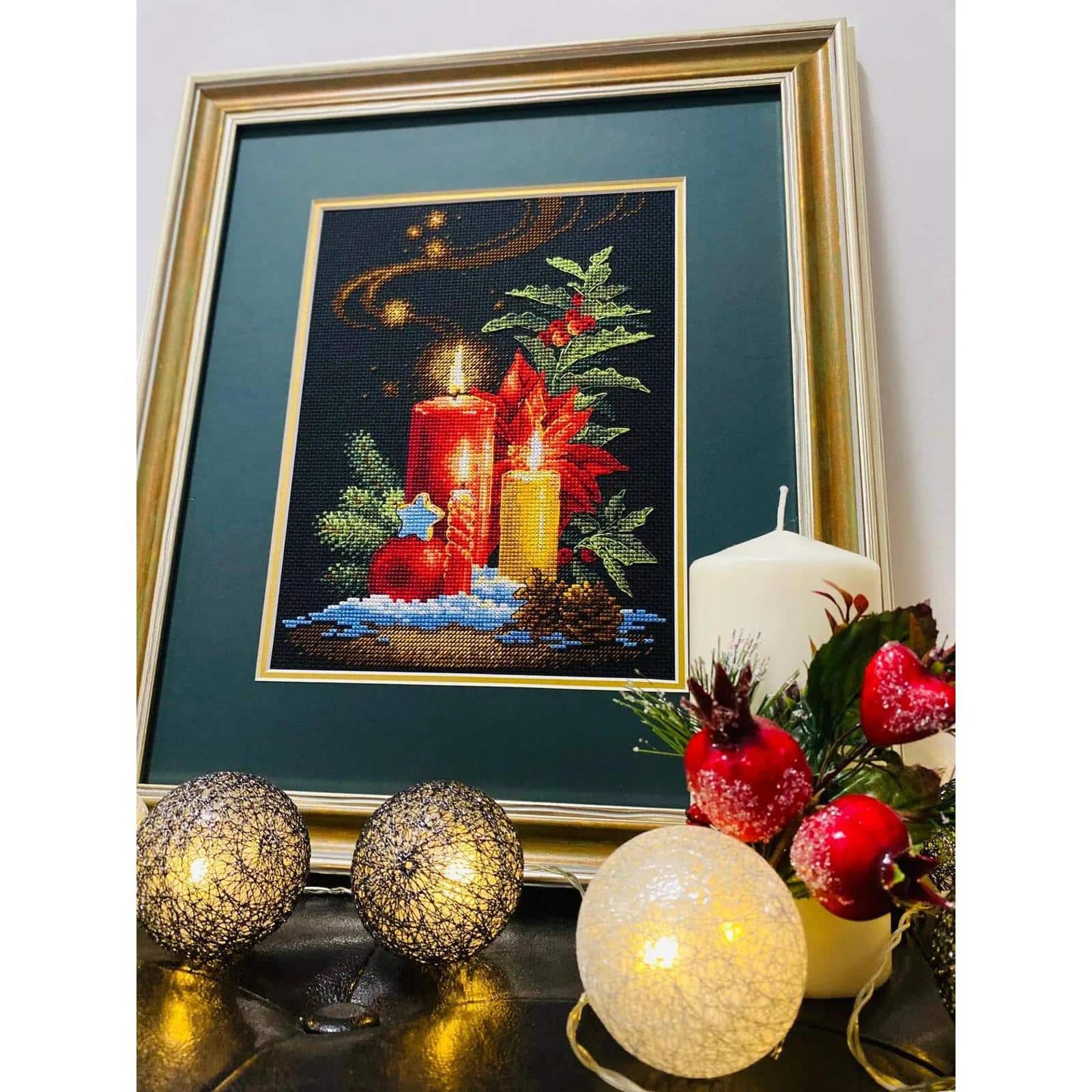 RIOLIS Christmas Light Counted Cross Stitch Kit