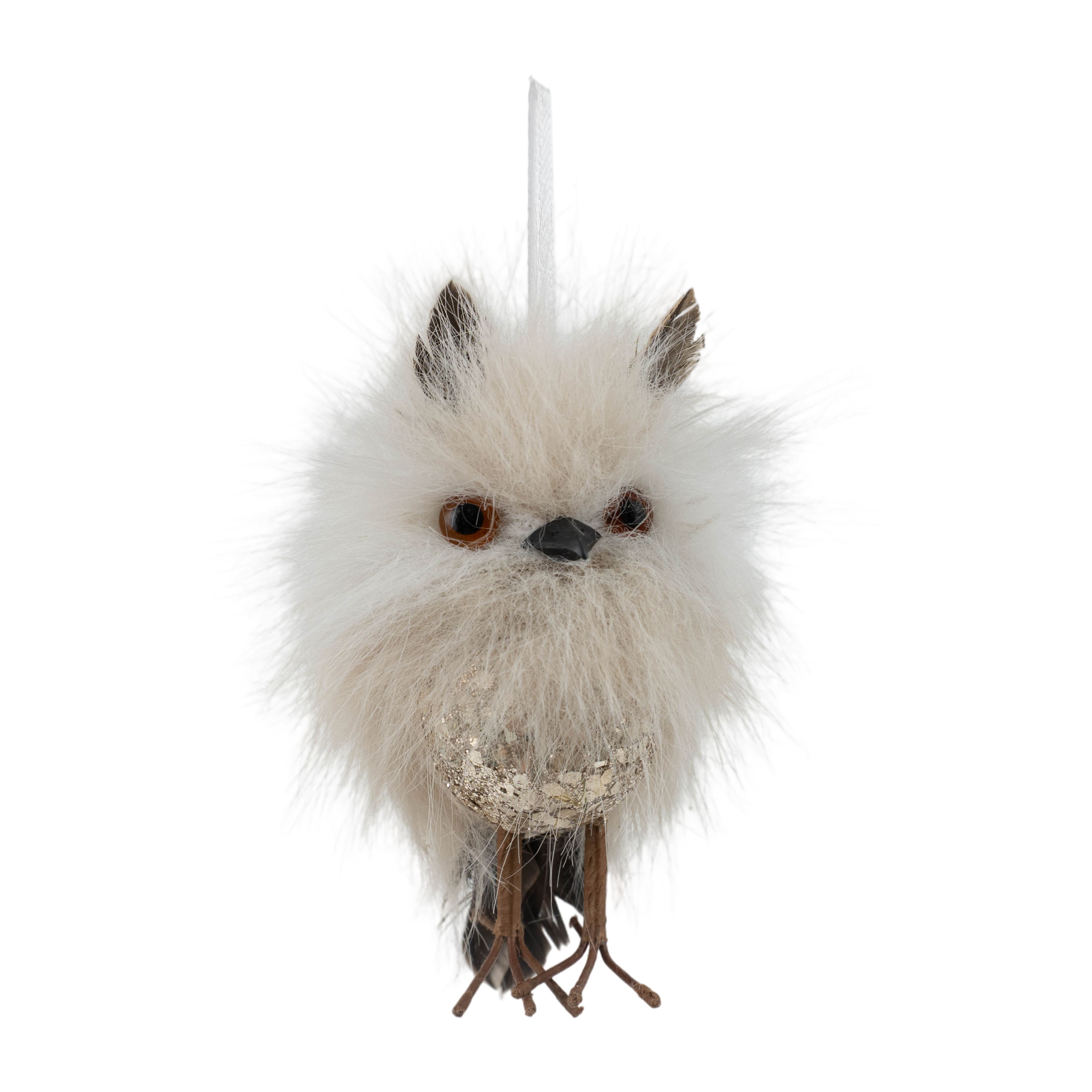 3.75" White Owl Ornament by Ashland®