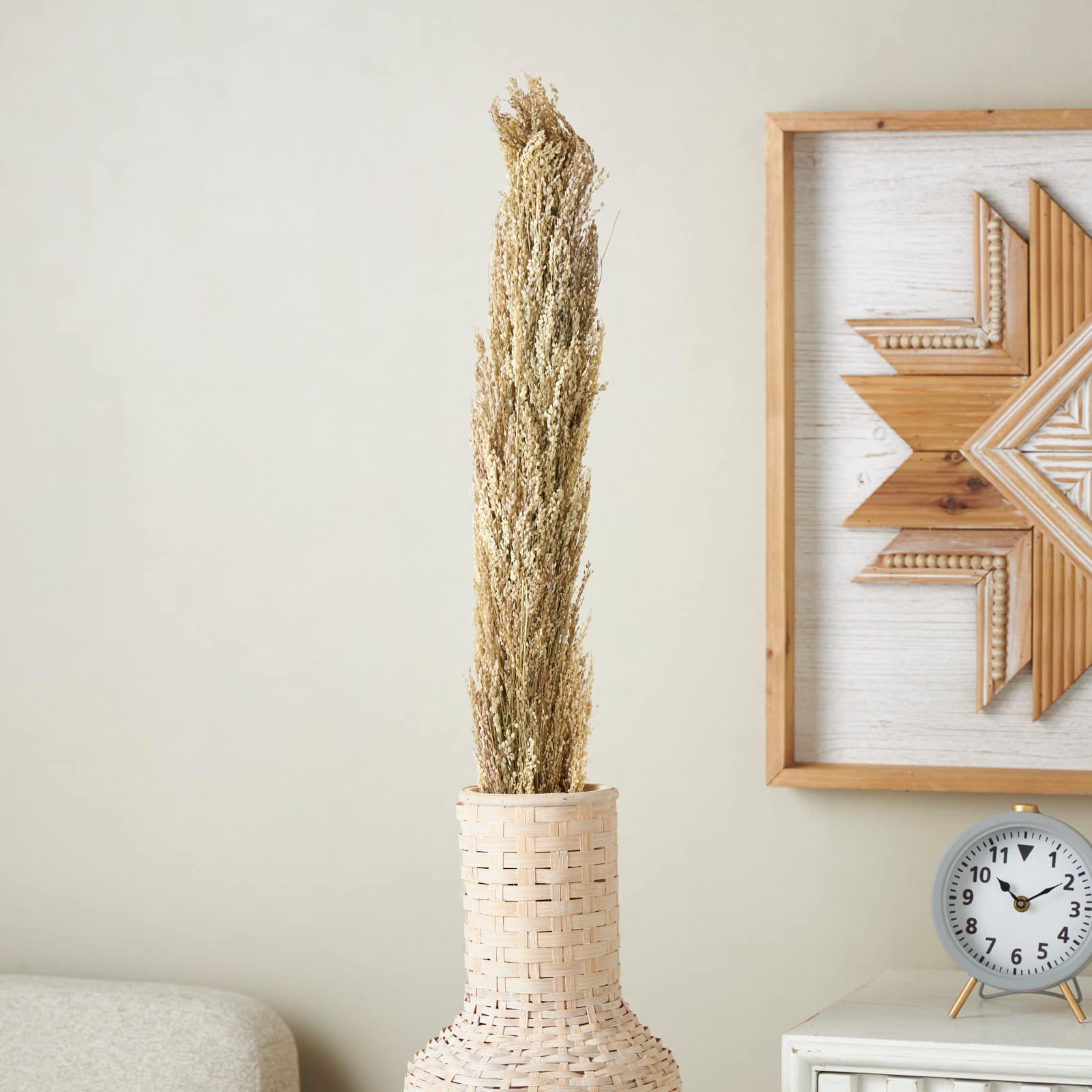 Brown Dried Mixed Foliage Bundle Stem
