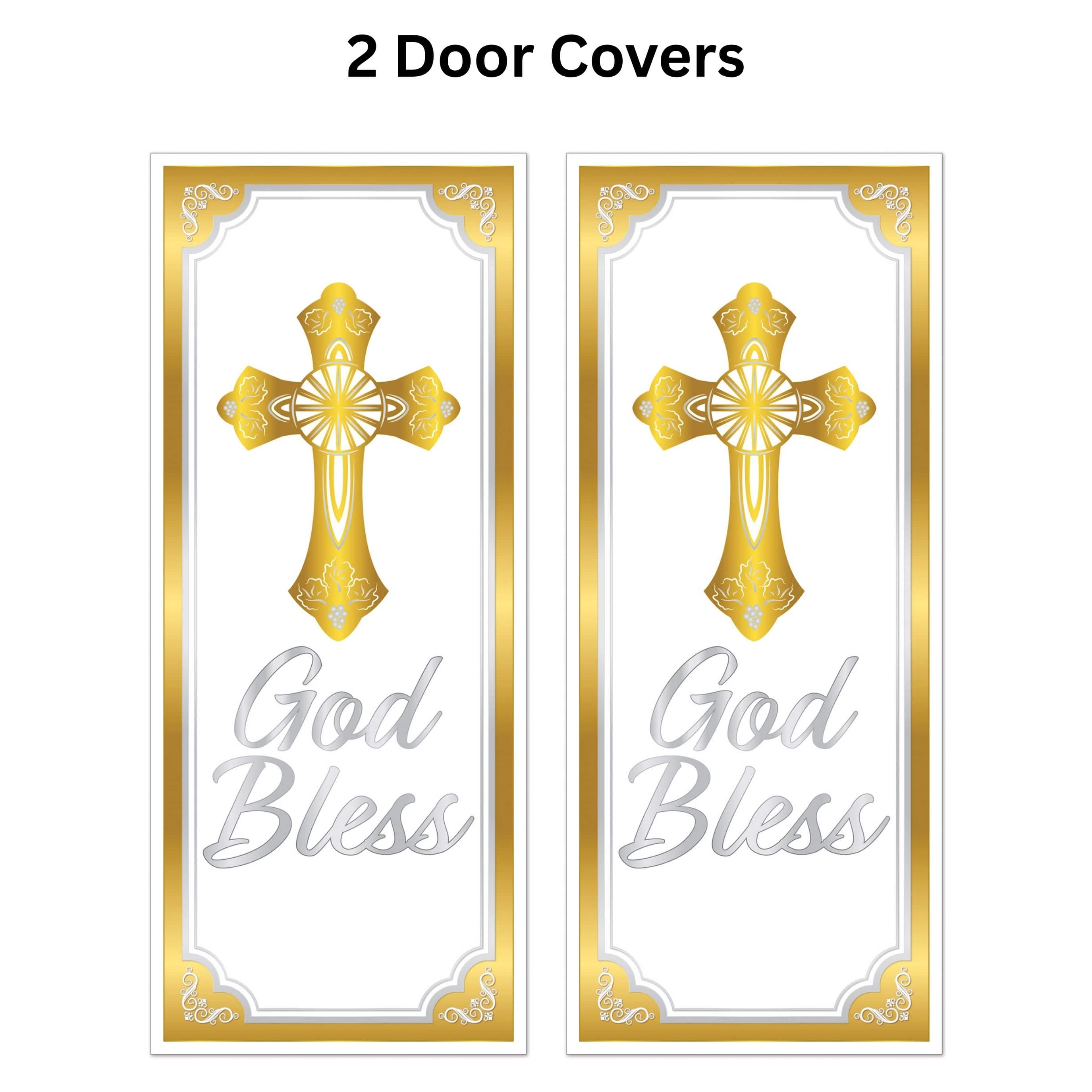 Beistle 6ft. God Bless Door Covers, 2ct.