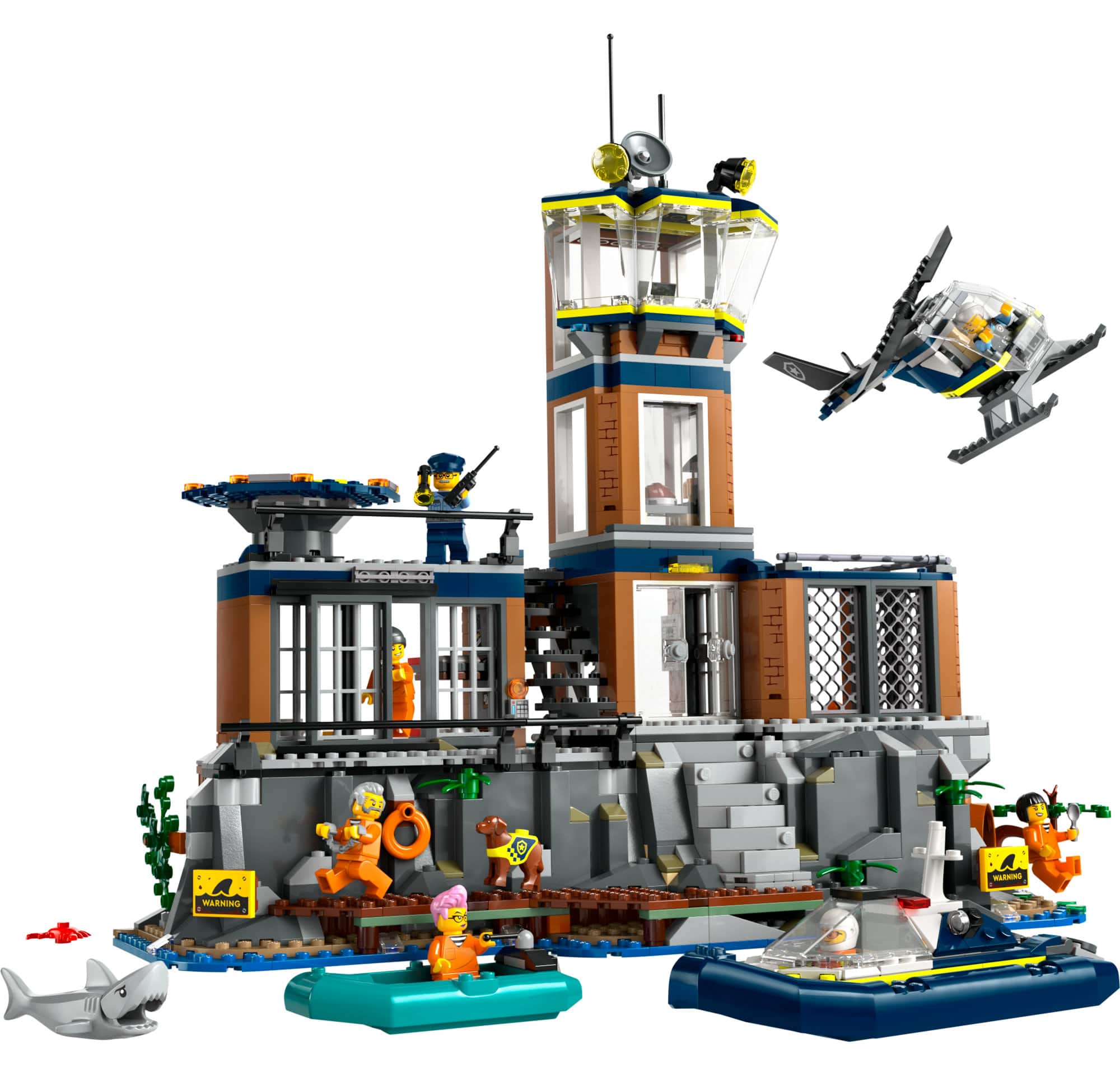 LEGO® City Police Prison Island Building Toy 60419