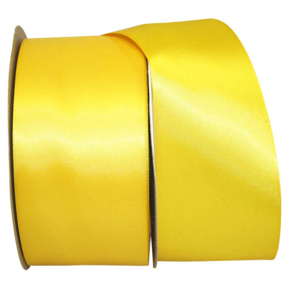 JAM Paper 2.5'' x 50yd. Double Face Satin Ribbon