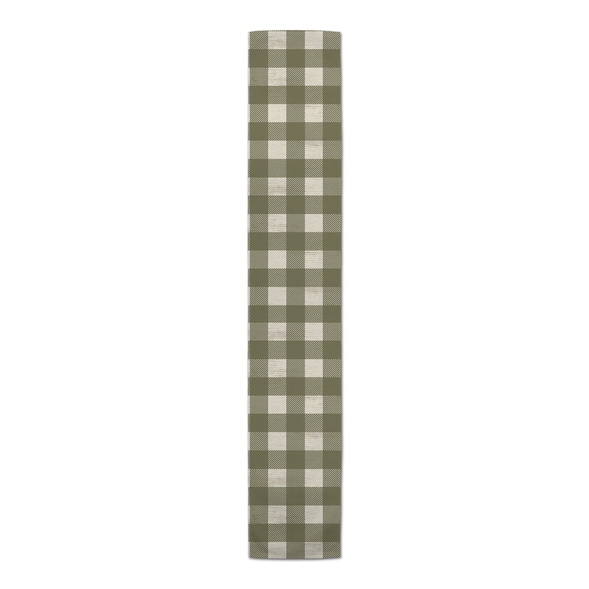 72" Buffalo Check Cotton Twill Runner
