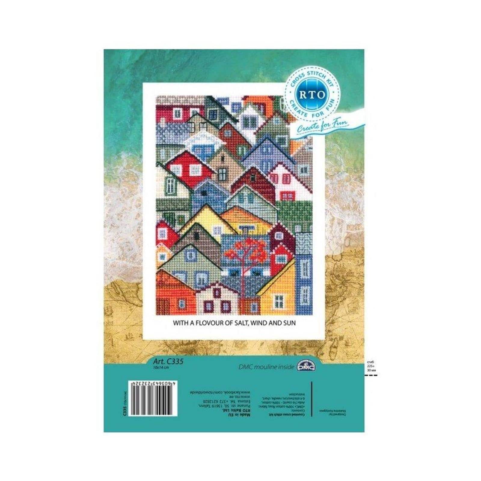 RTO With the Flavor of Salt, Wind & Sun I Cross Stitch Kit