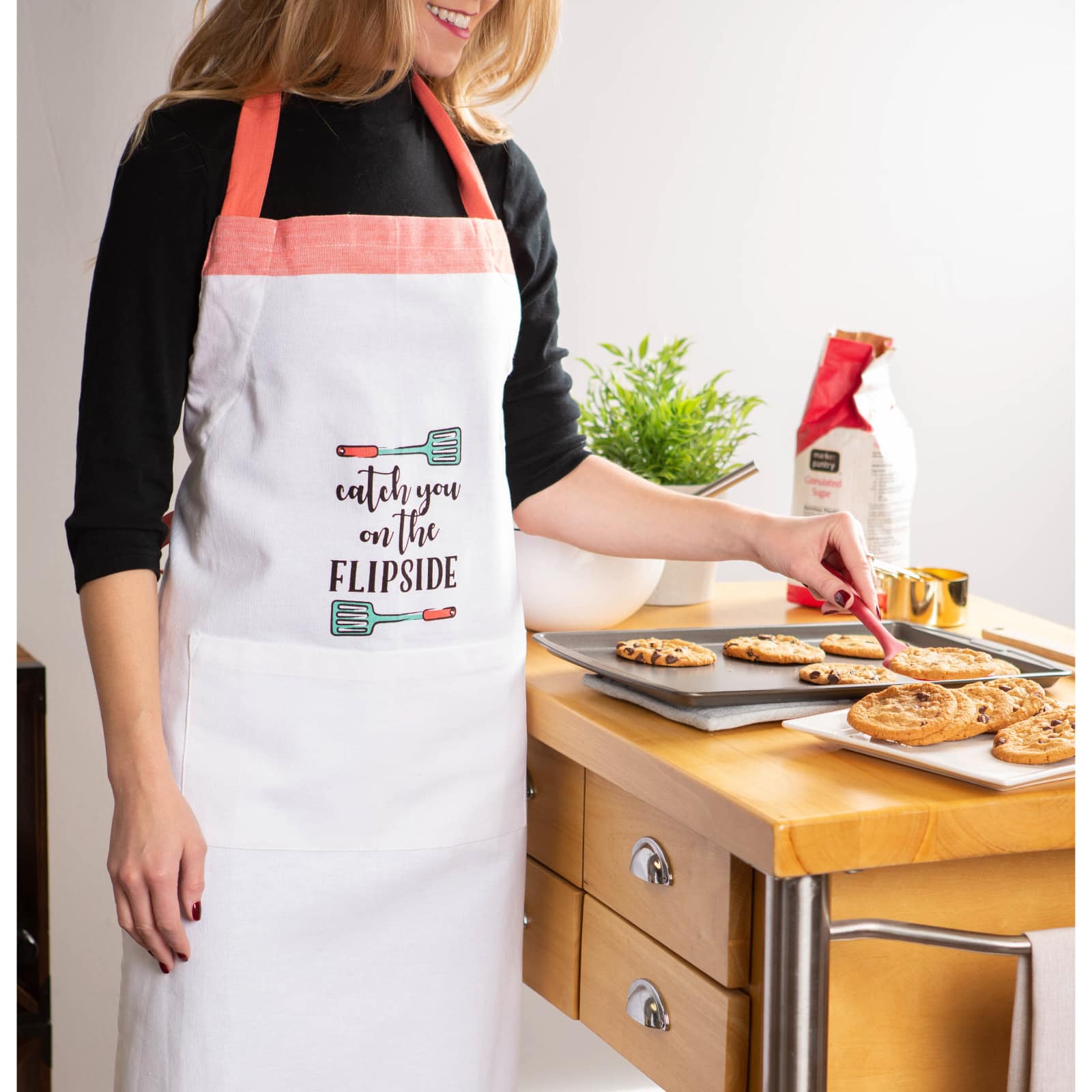 Flipside Print Chef Apron