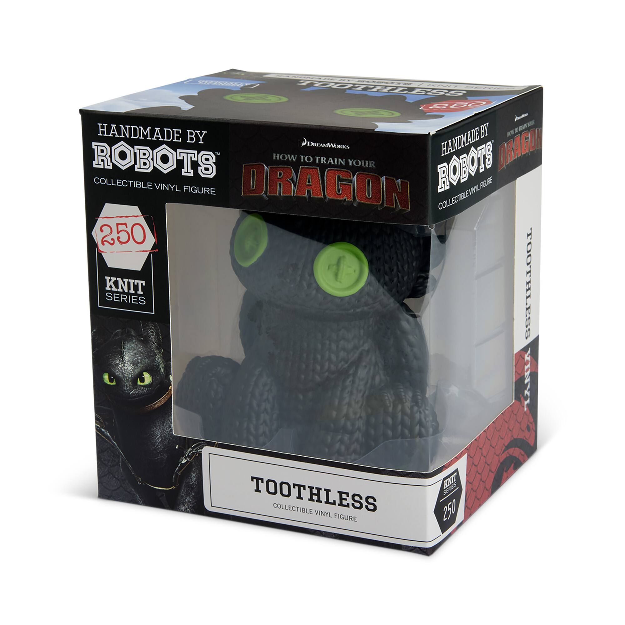 Handmade by Robots™ How to Train Your Dragon Toothless No.250 Vinyl Figure