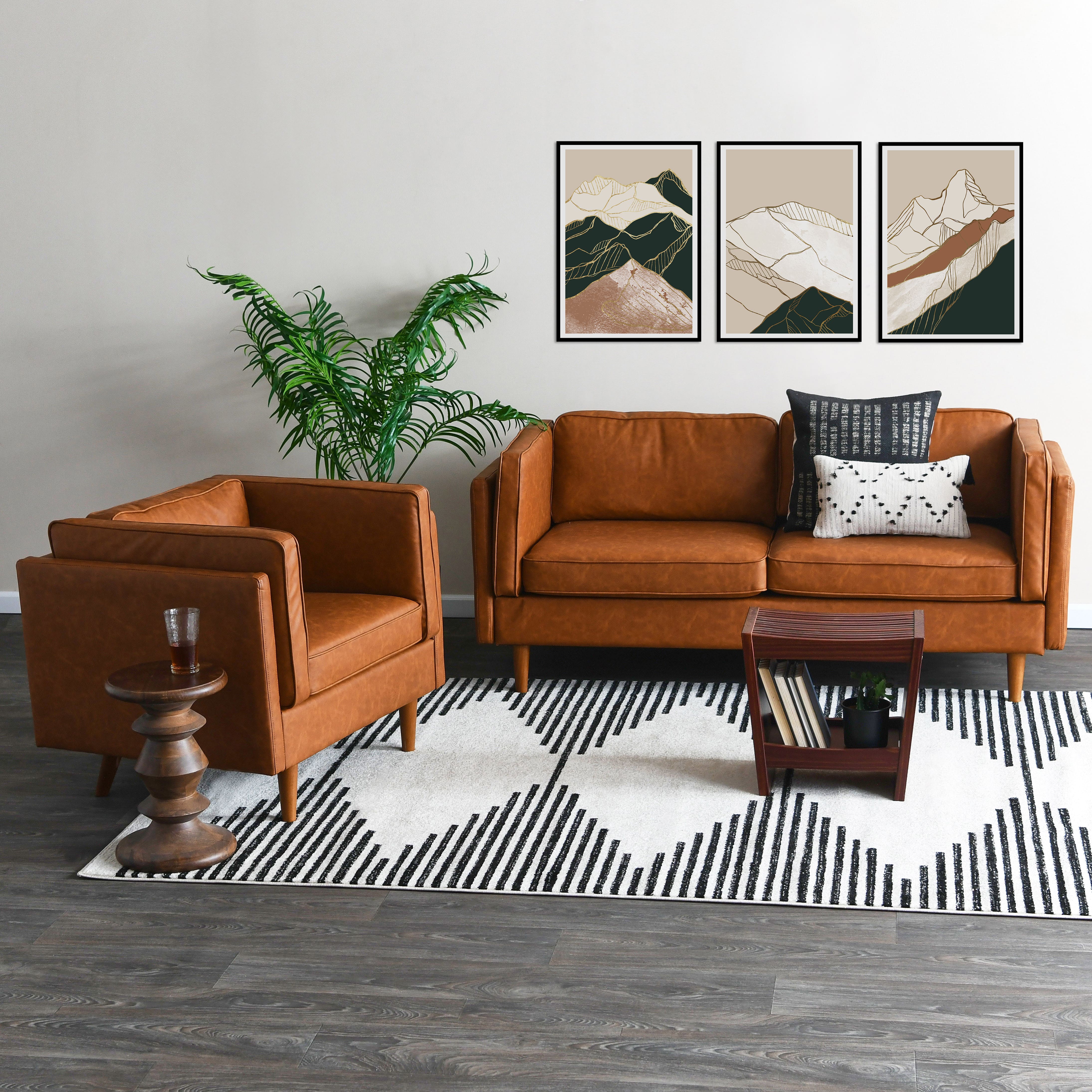 Hello Honey® 18" Modern Slatted Solid Wood Stool With Storage Shelf