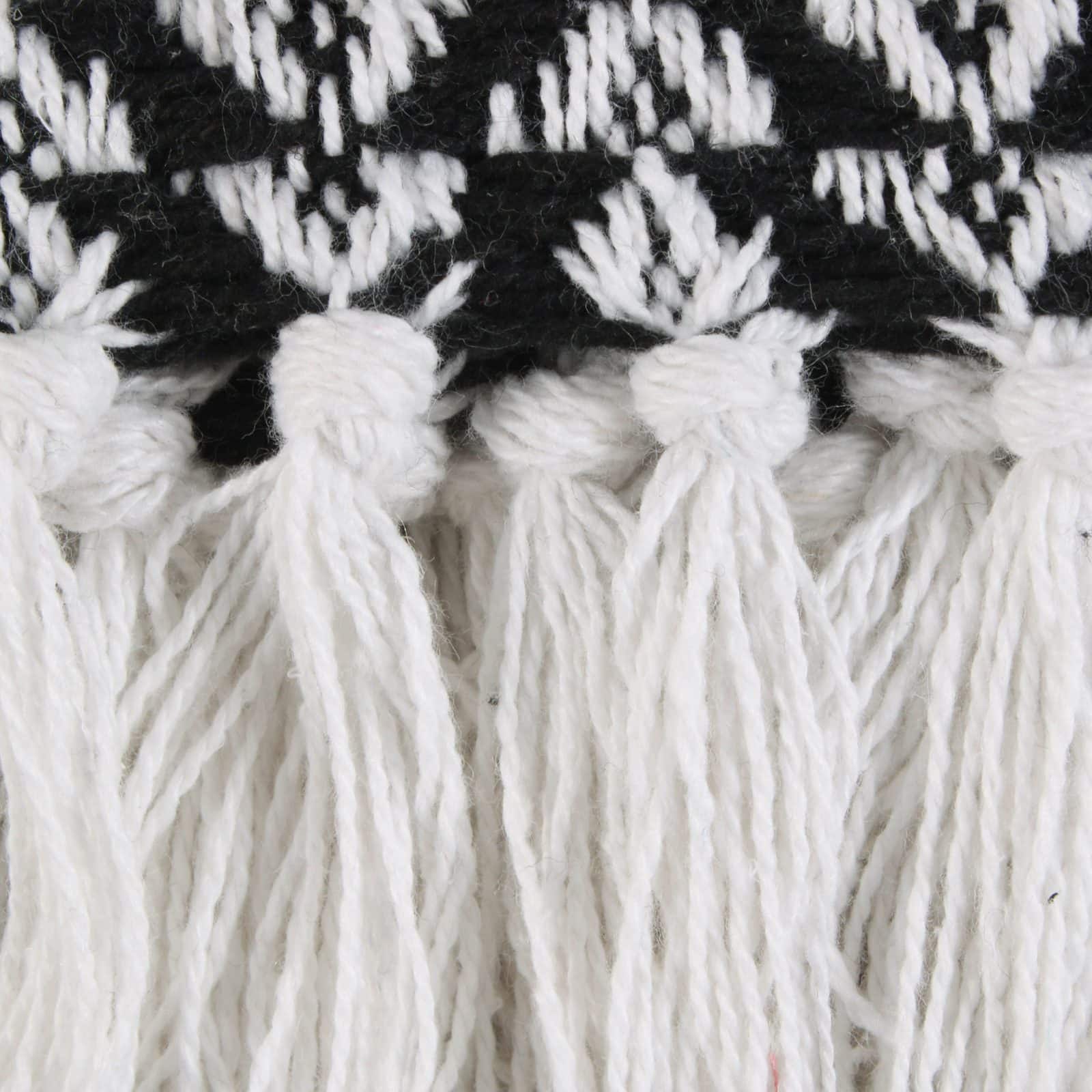 DII® Black Arrowhead Woven Throw