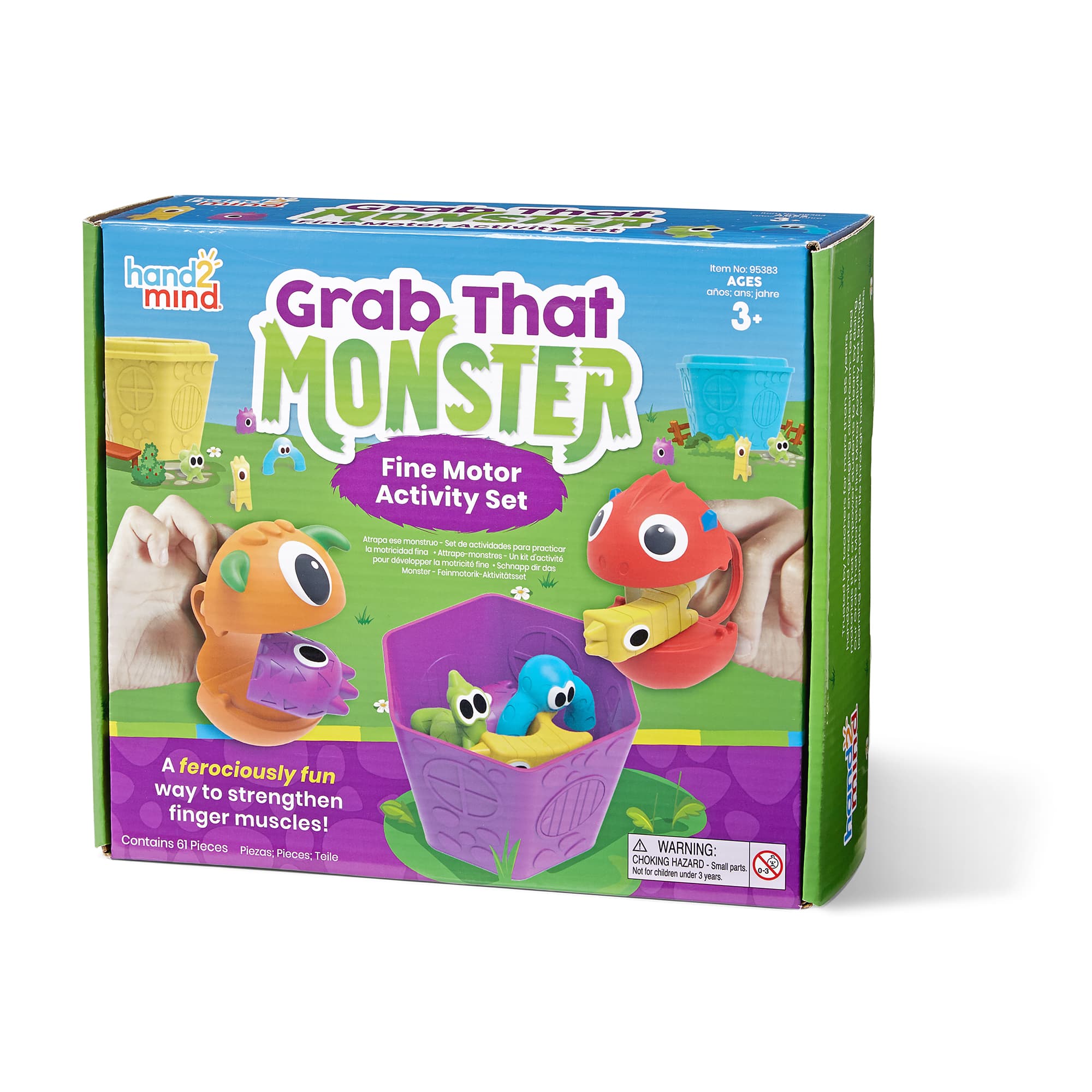 hand2mind Grab That Monster Fine Motor Activity Set