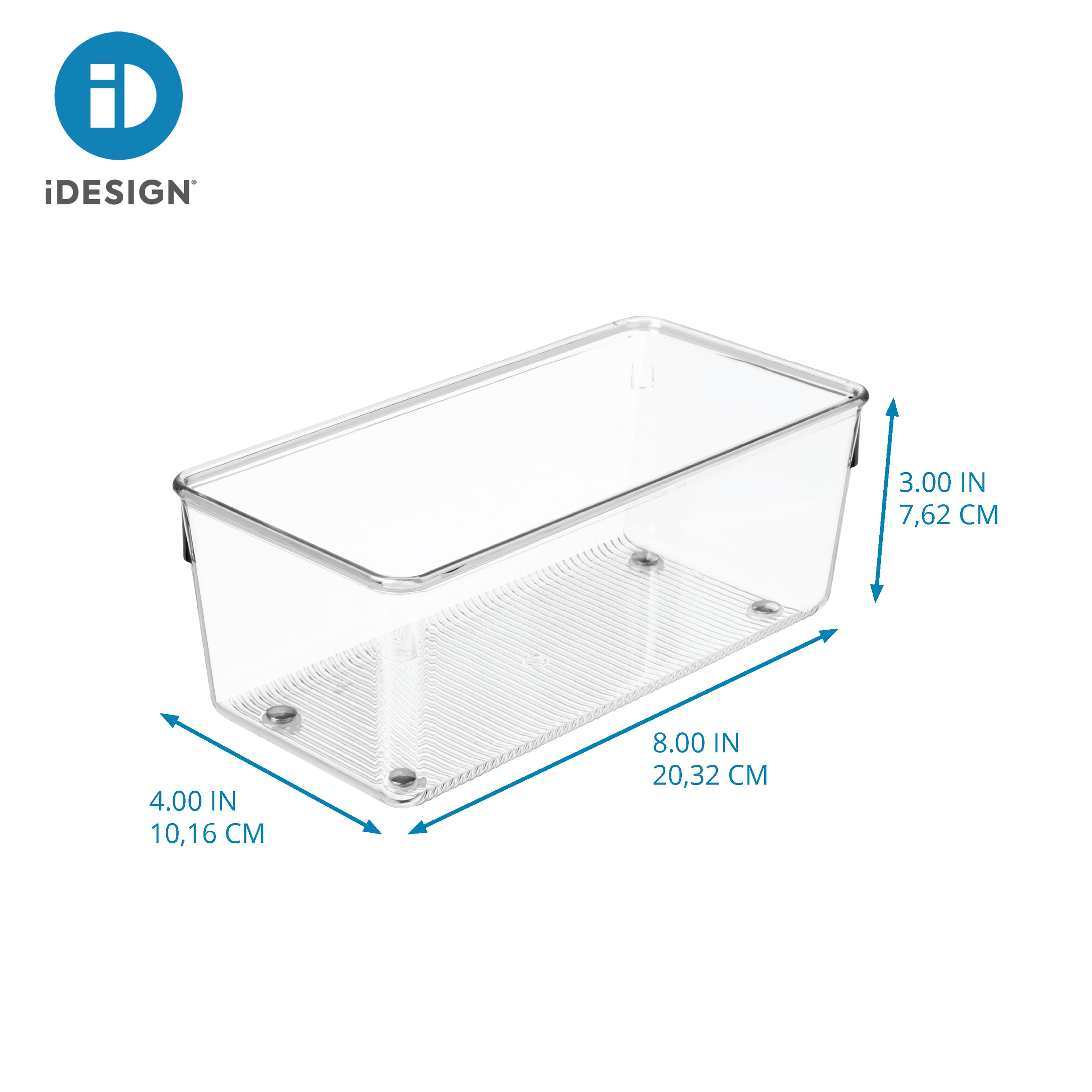 iDesign Plastic Drawer Organizer