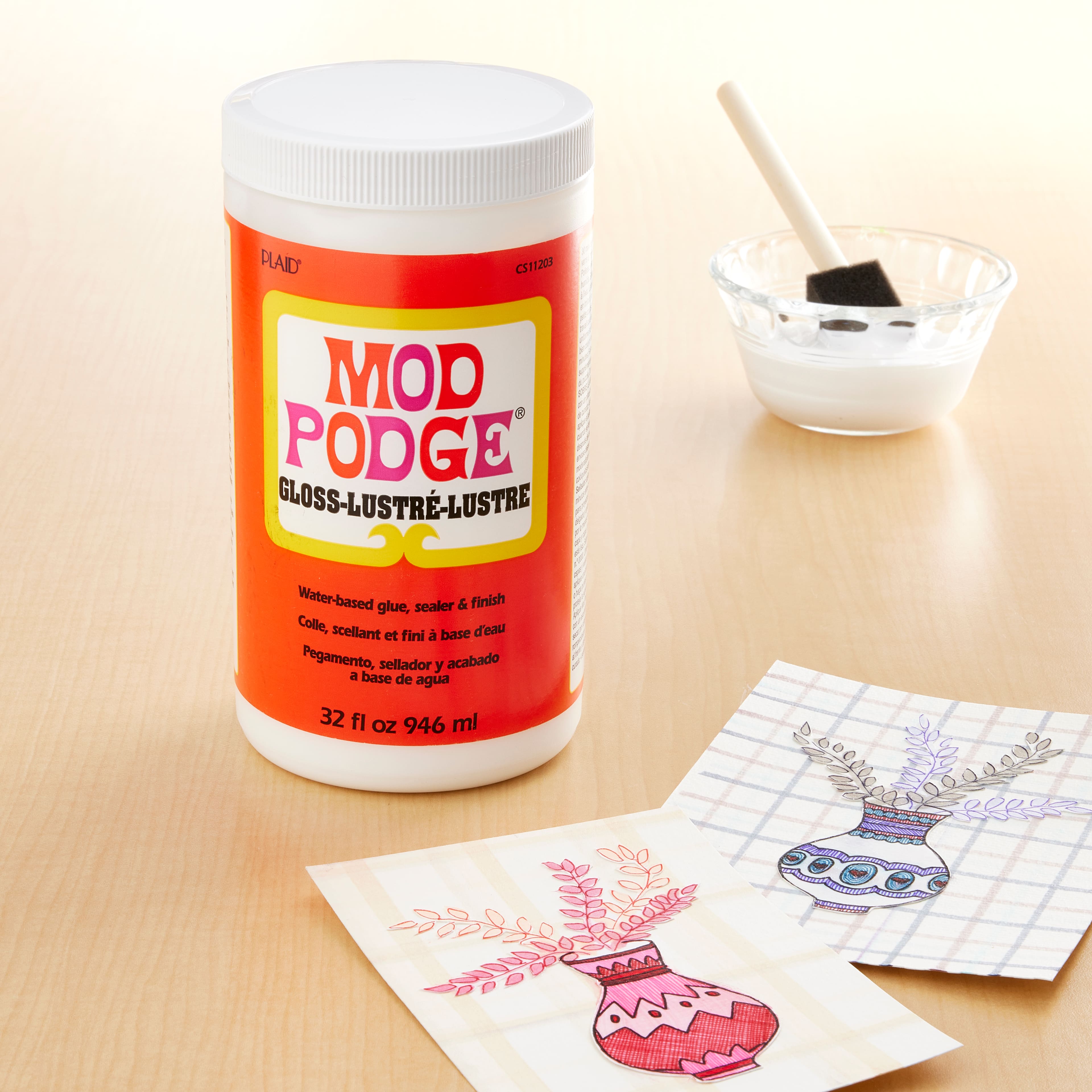 6 Pack: Mod Podge® Gloss, 32oz.