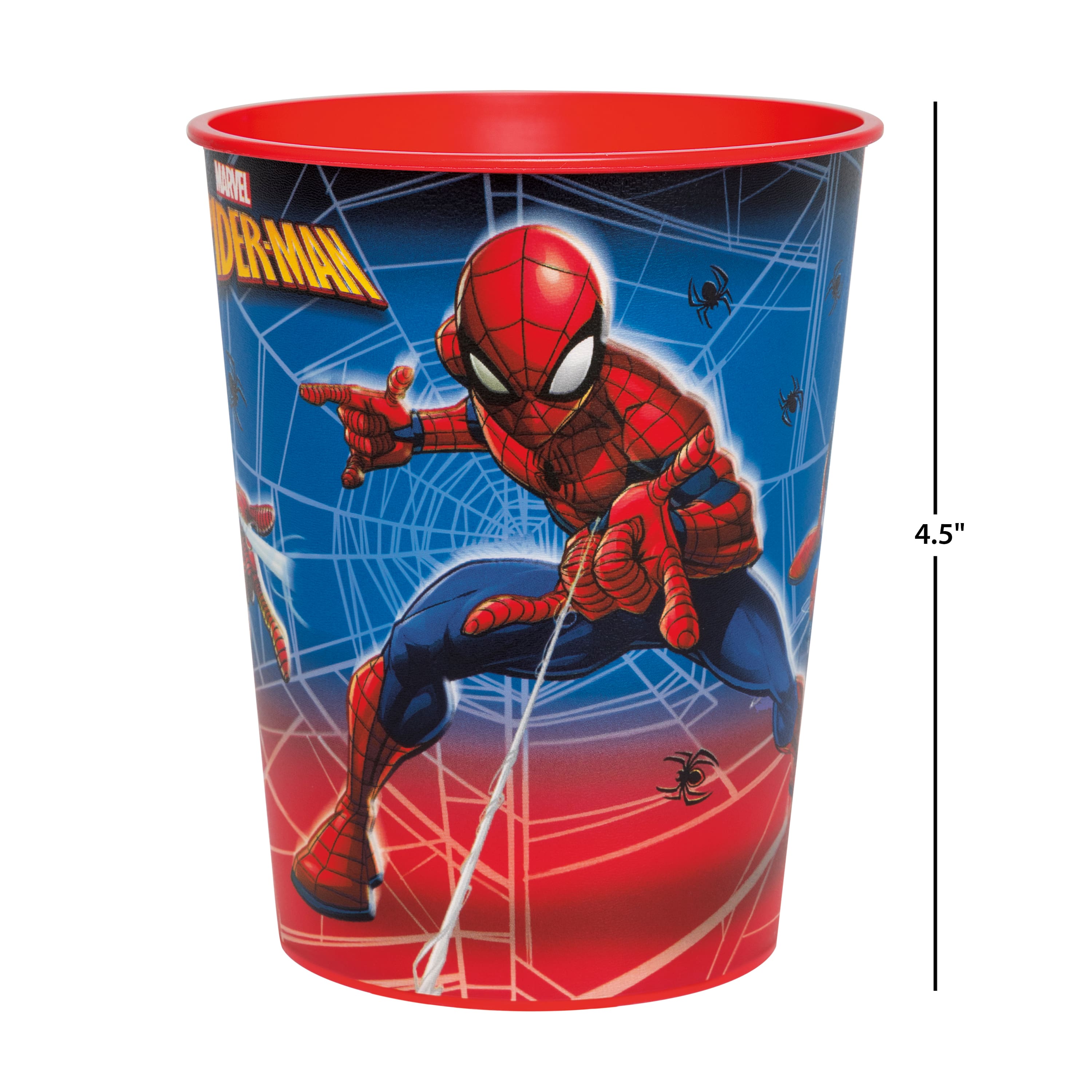 16oz. Spider-Man Plastic Cup
