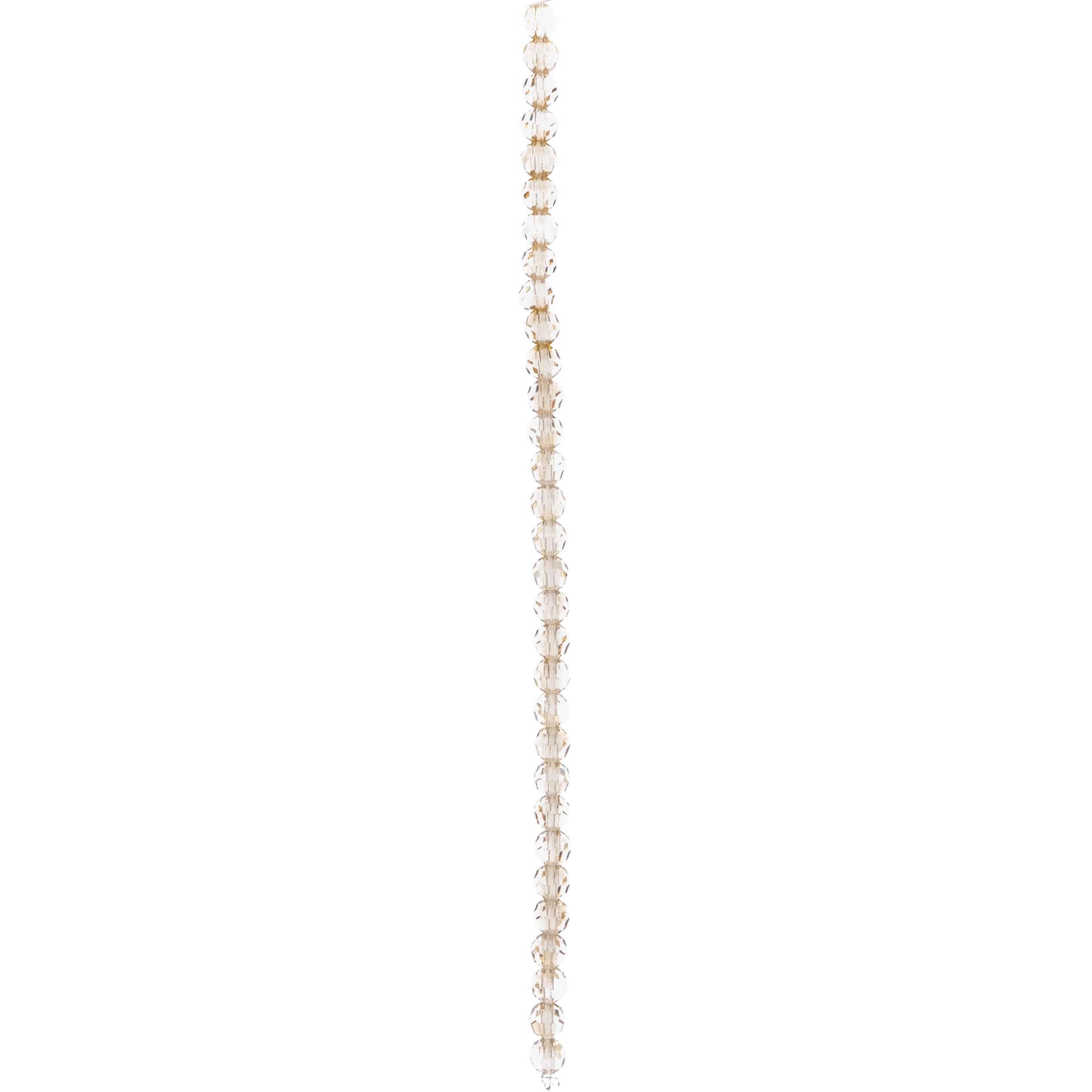 12 Packs: 31 ct. (372 total) Preciosa Glass Crystal Round Beads, 4mm by Bead Landing™