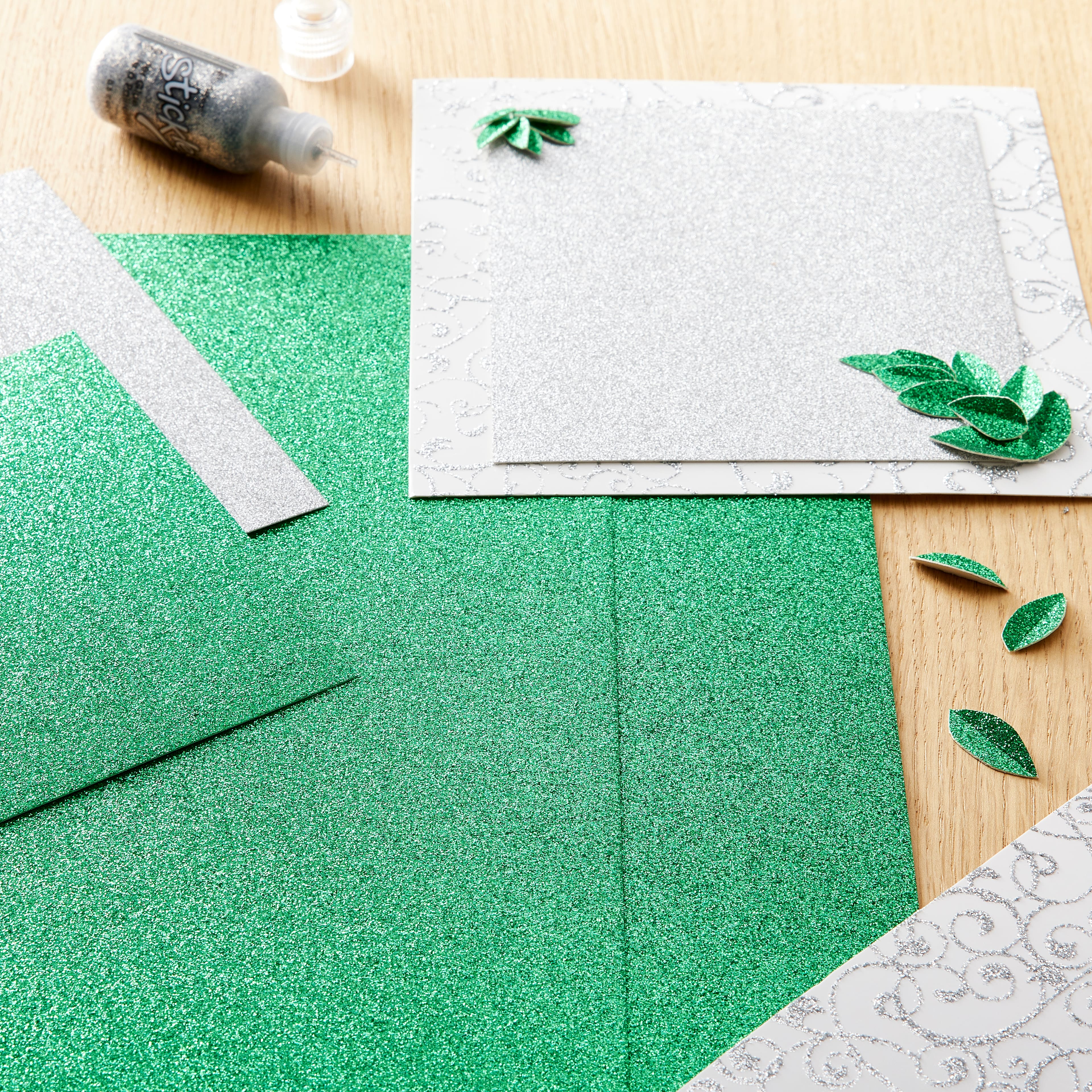 30 Pack: 12" x 12" Glitter Paper by Recollections™