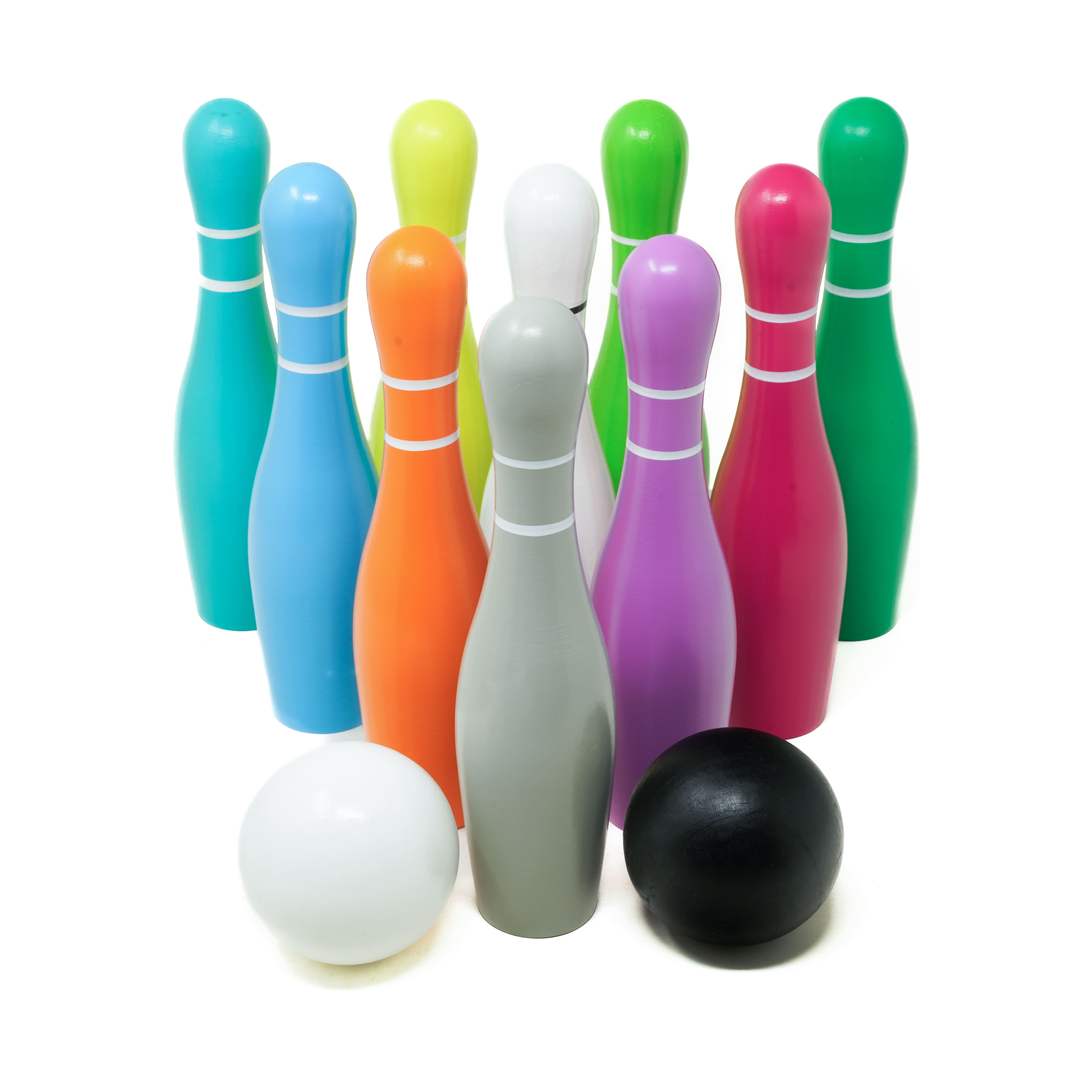 Lawn Bowling & Ring Toss Outdoor Game Set