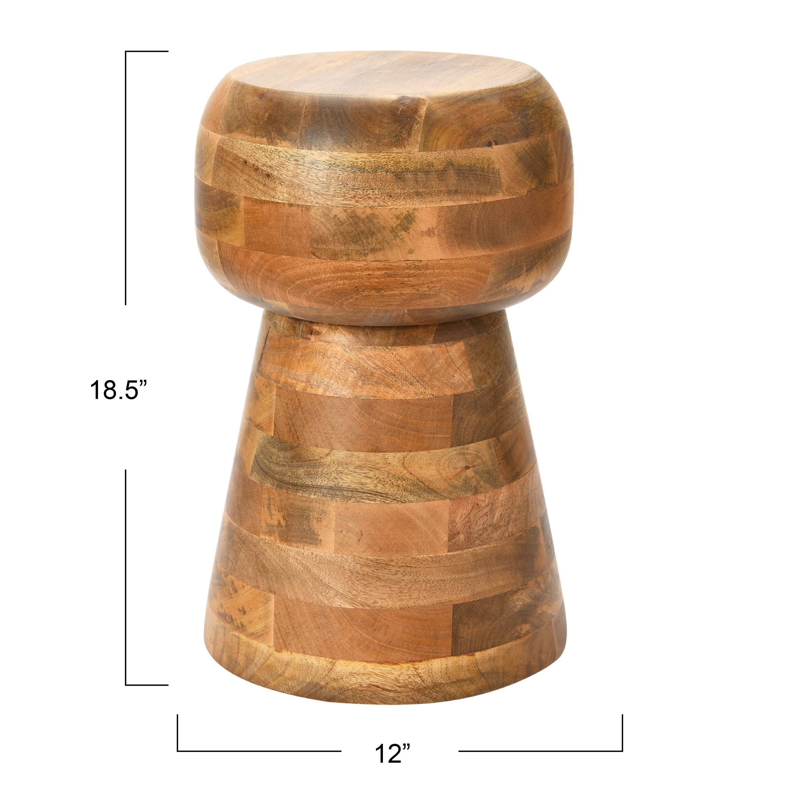 Hello Honey® Cuvee Modern Boho Solid Wood End Table