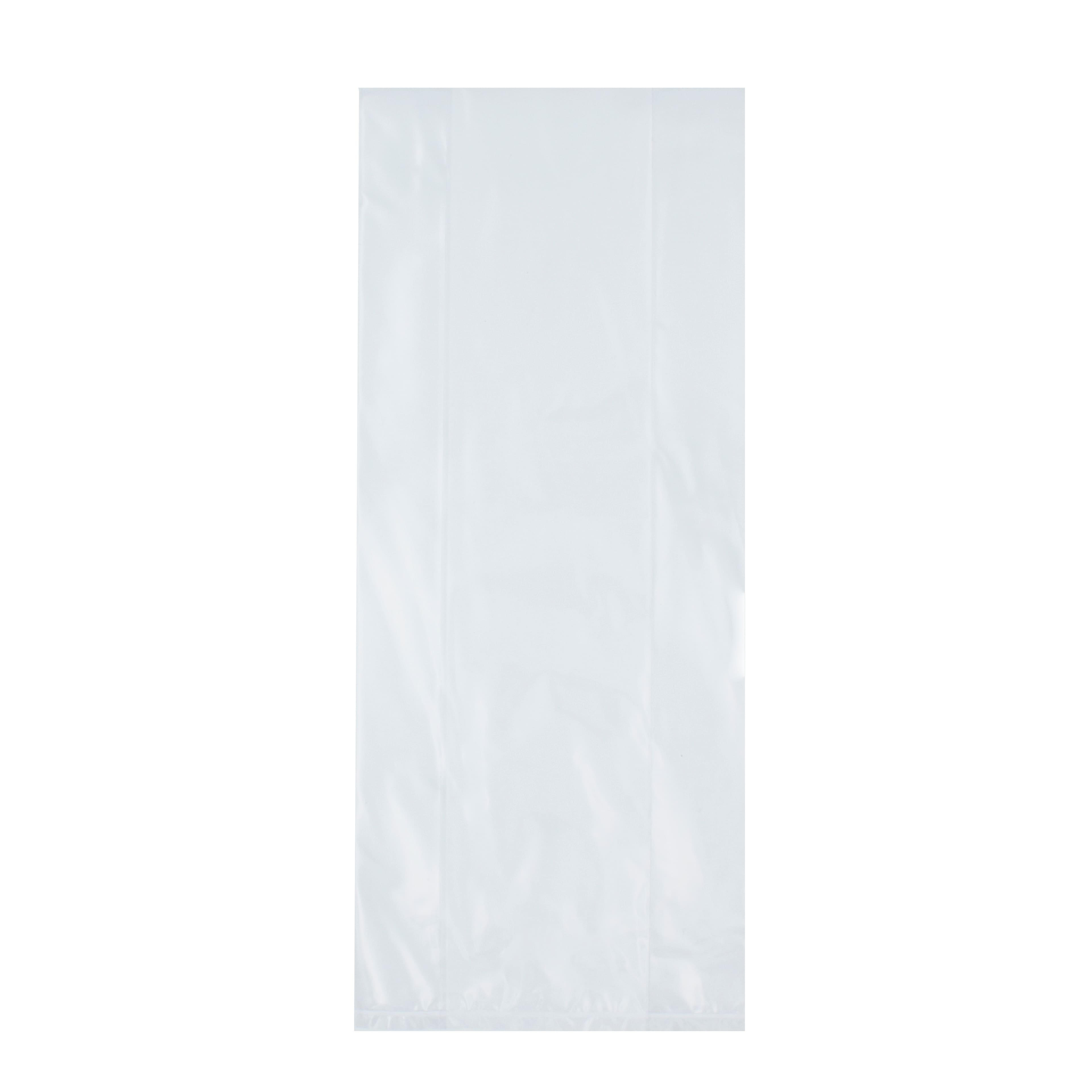 Clear Rectangle Treat Bags with Ties by Celebrate It®, 50ct.