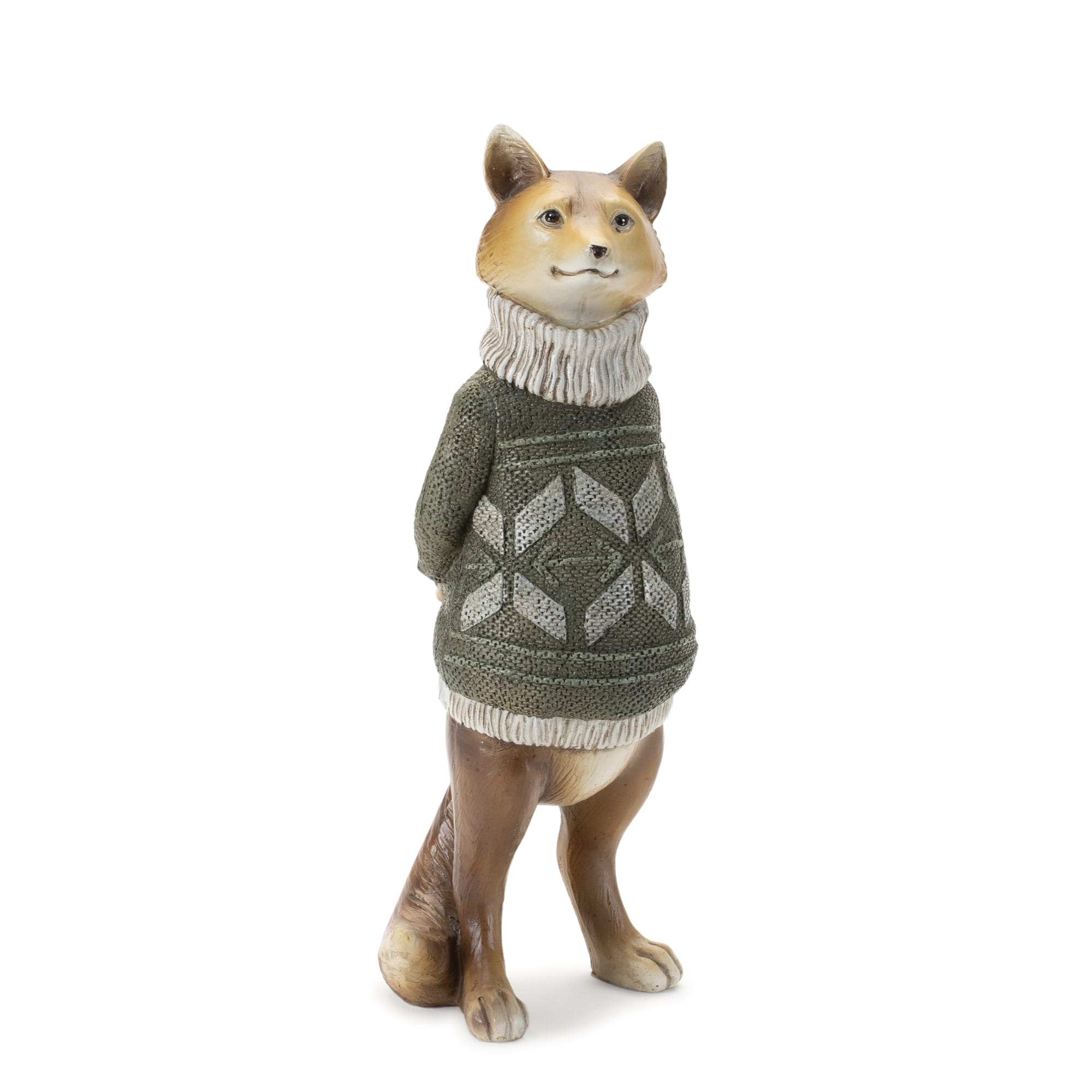 Winter Animals with Sweater Figurine Set