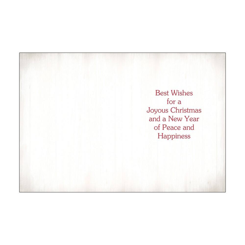 JAM Paper 7.9" x 5.6" Christmas Past Holiday Assortment Card Set, 16ct.