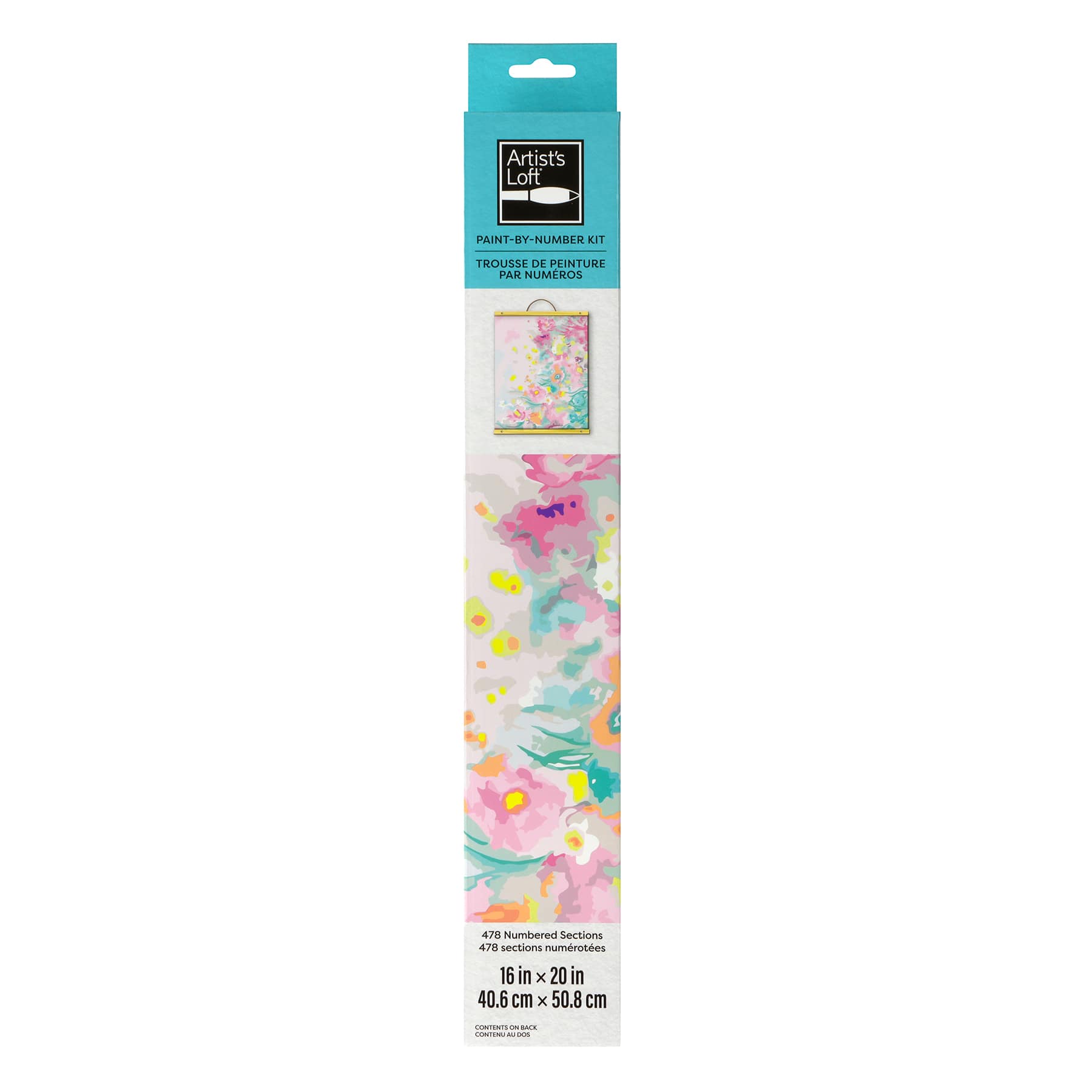 16" x 20" Flowers Paint-by-Number Kit by Artist's Loft®