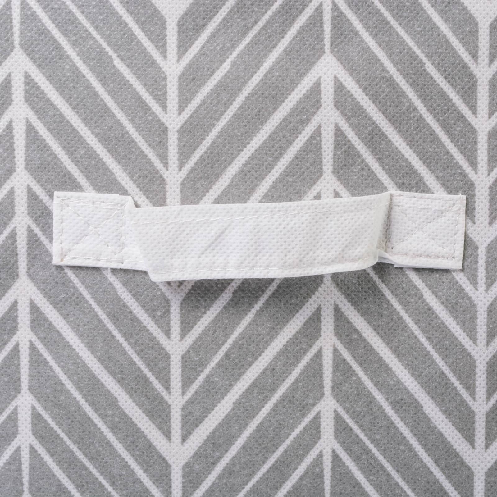 DII® 11" Nonwoven Polyester Herringbone Storage Cubes