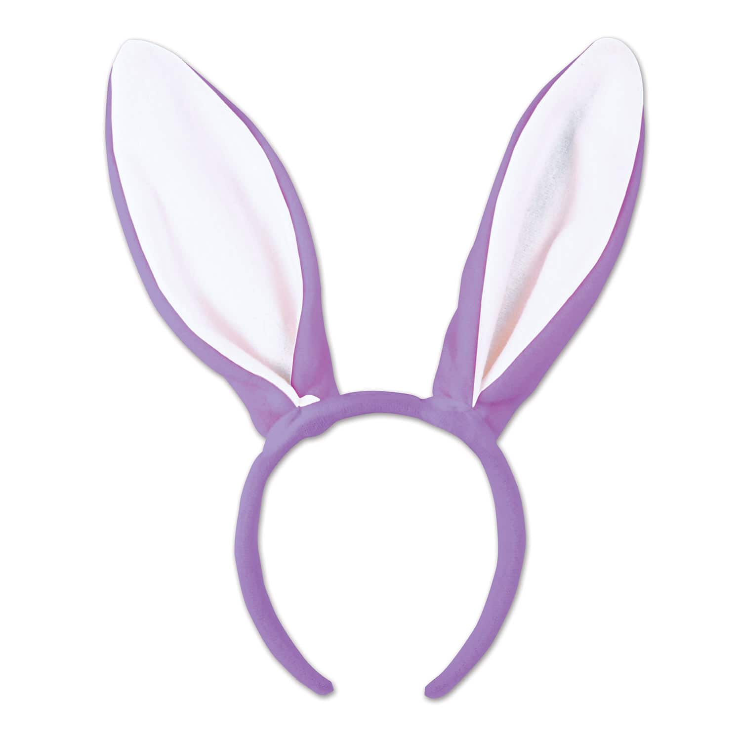 Beistle Adult Purple Soft-Touch Bunny Ears, 3ct.