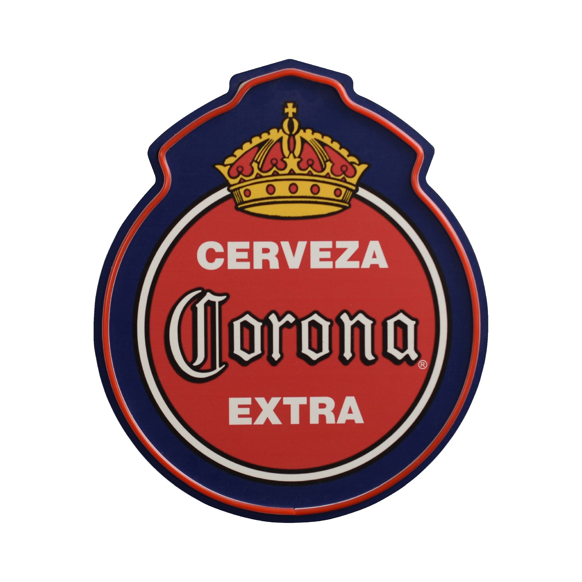 American Art Decor 17" x 14.5" Corona Extra LED Beer Sign for Bar & Man Cave Décor