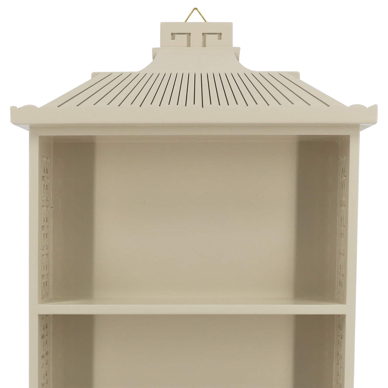 Jonathan Adler x Michaels 24" White Greek Key Wall Cubby