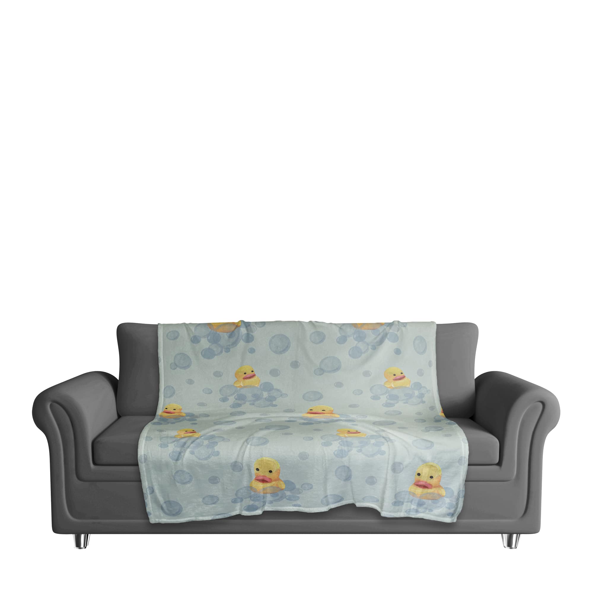 Rubber Duckies Coral Fleece Blanket