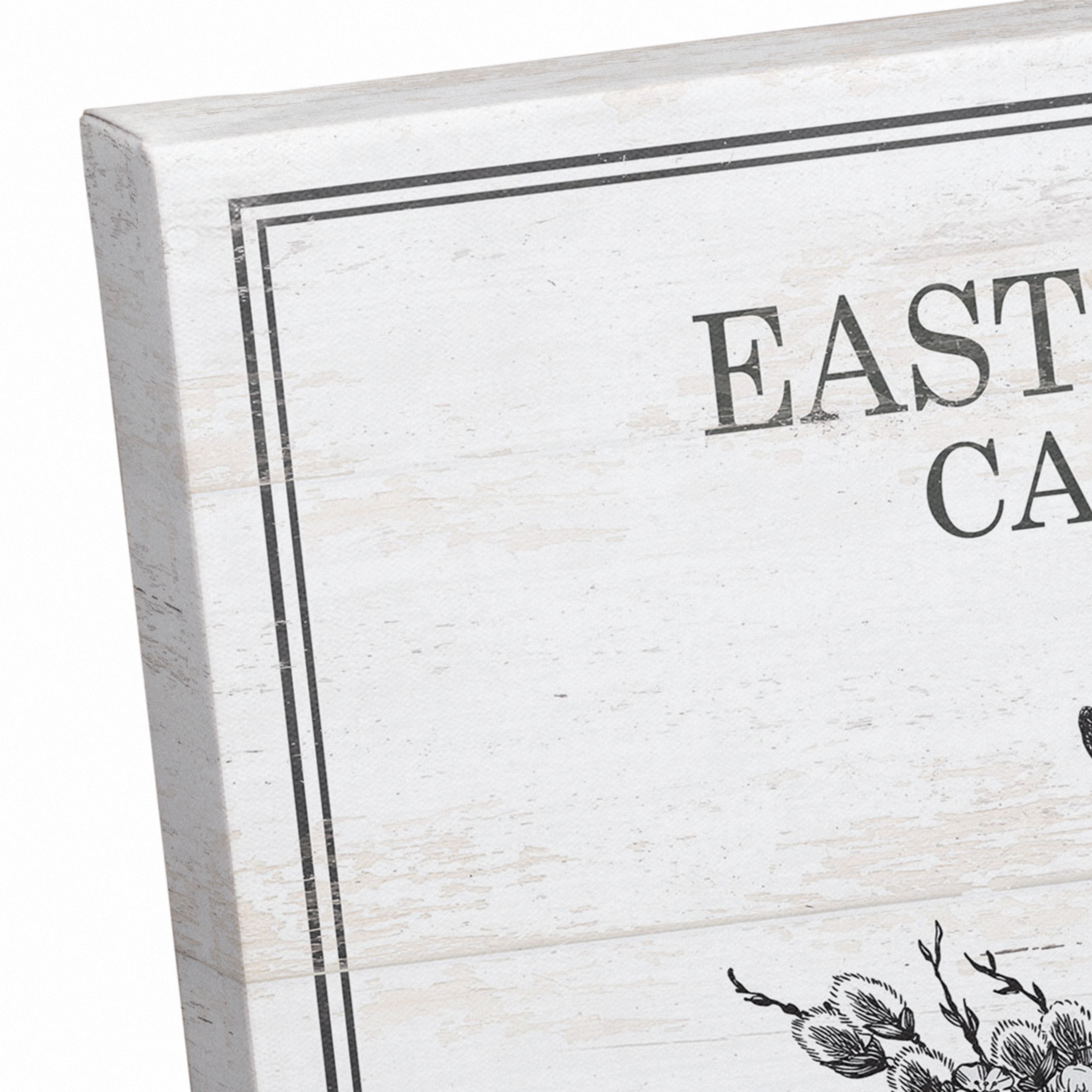 Easter Bunny Carrot Farm 1 11" x 14" Canvas Wall Art