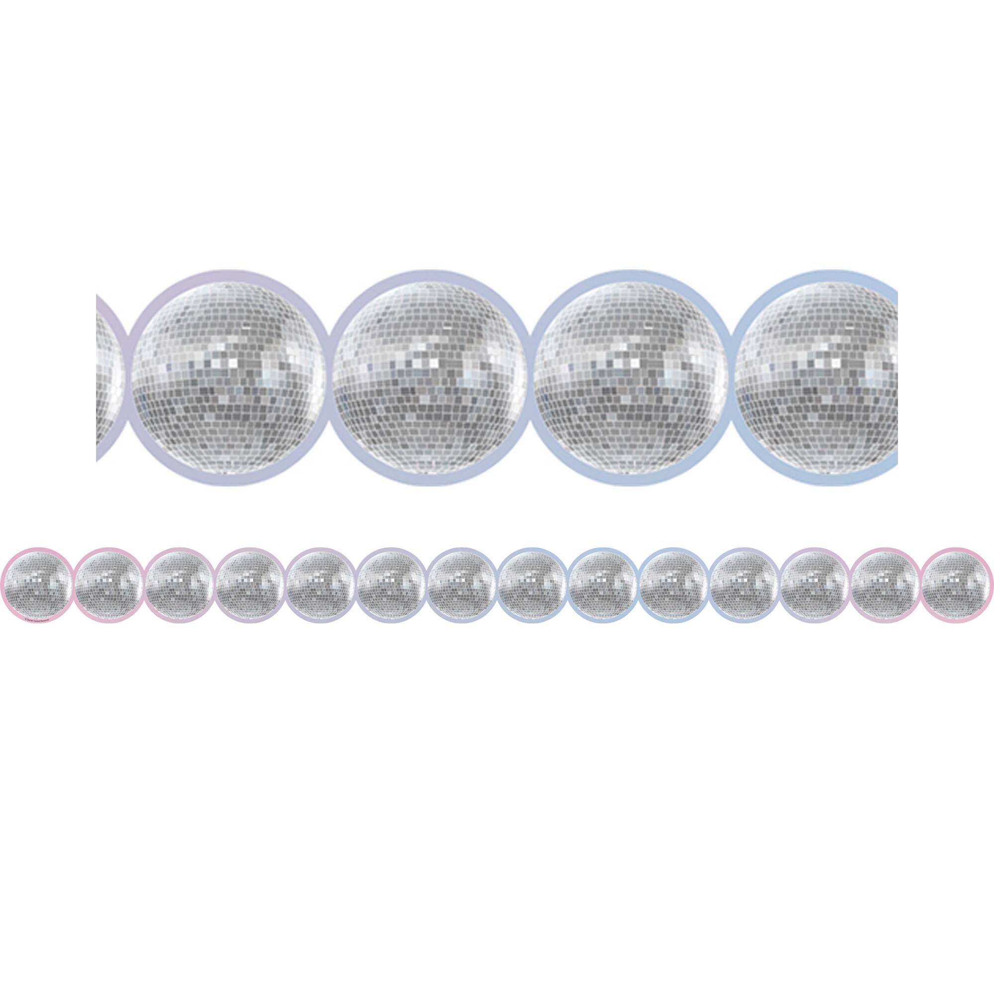 Teacher Created Resources® Disco Balls Die-Cut Border Trim, 6 Pack of  12