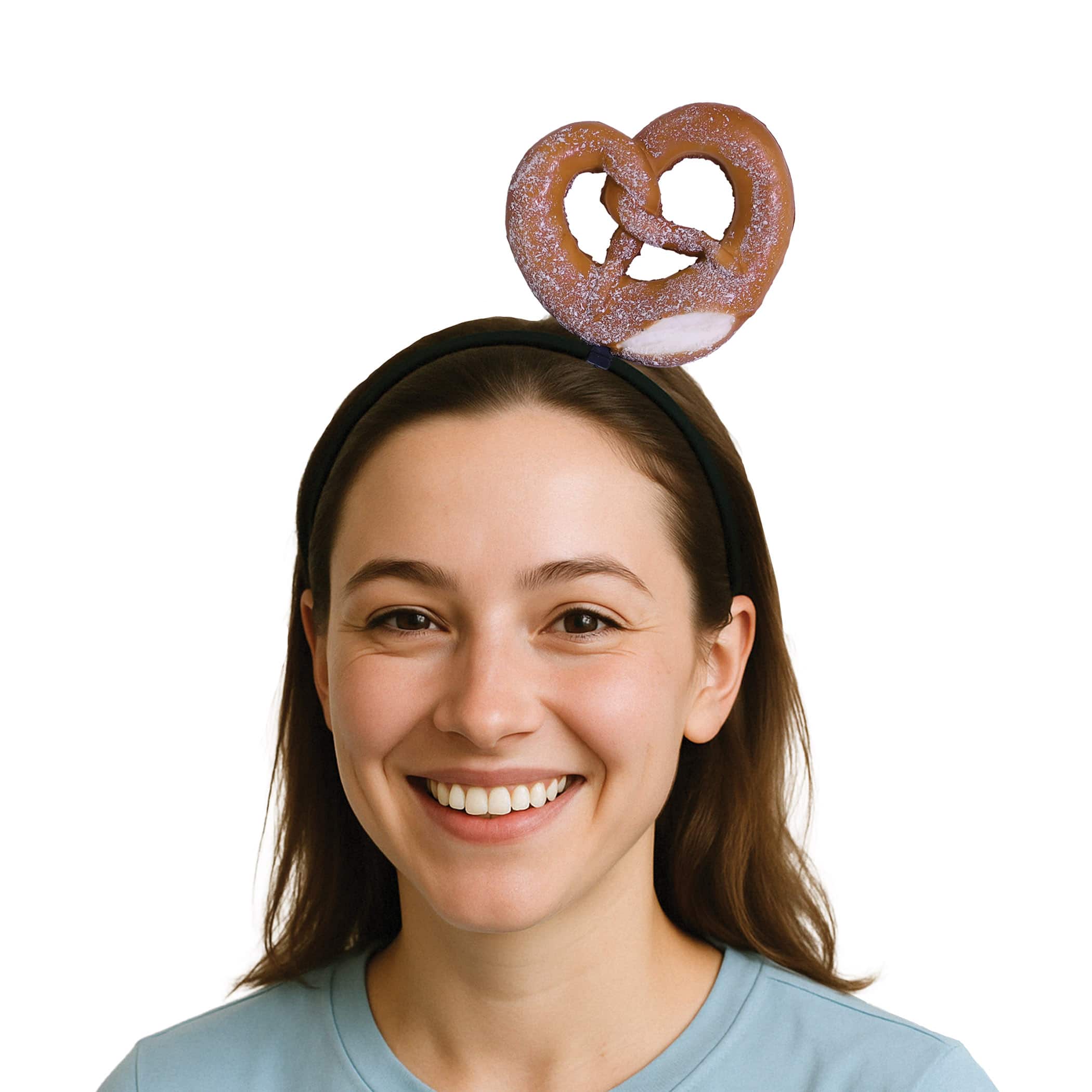 Beistle Black Pretzel Headband