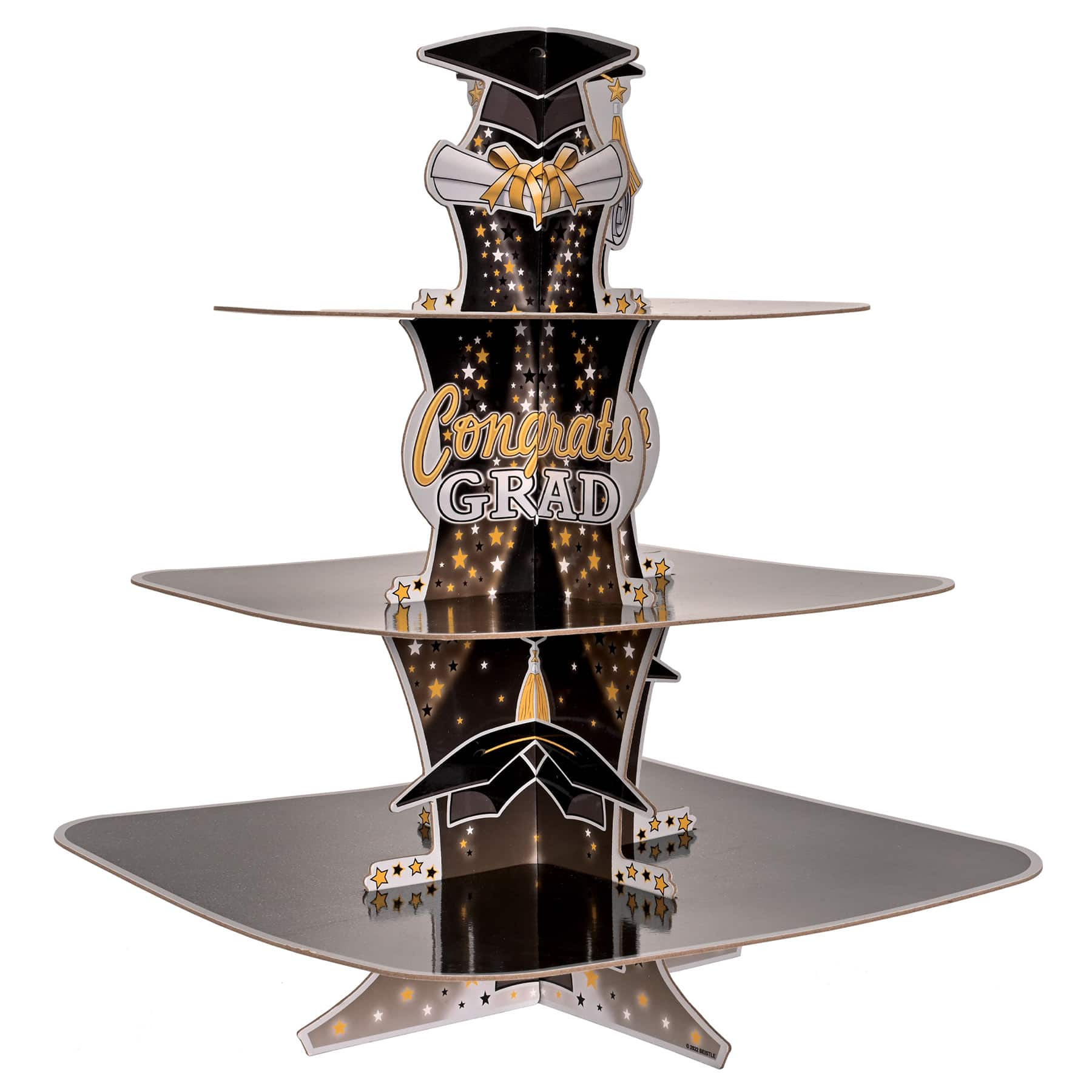 Beistle 15" Graduation Cupcake Stand