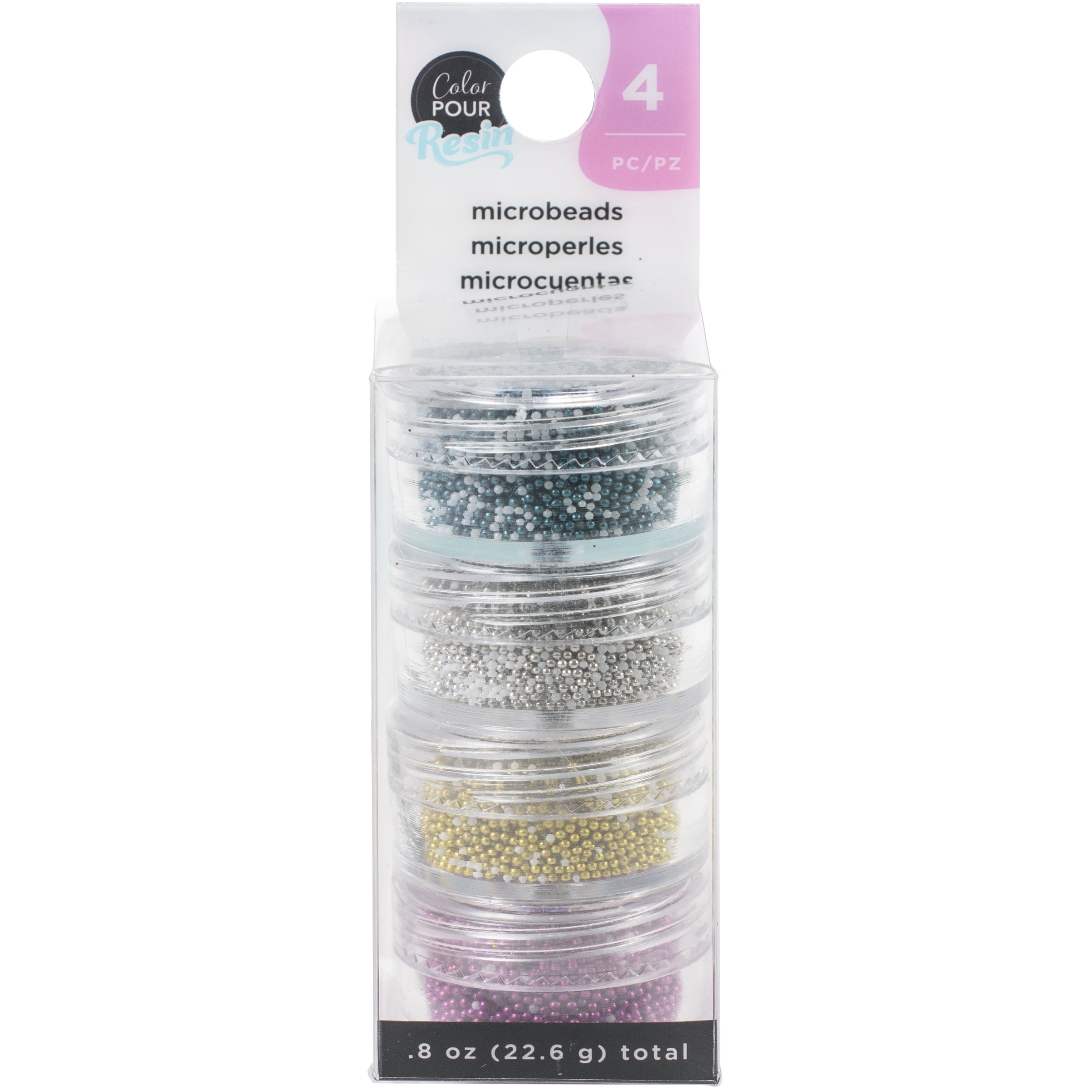 Color Pour Resin Microbead Mix-Ins, 4ct.