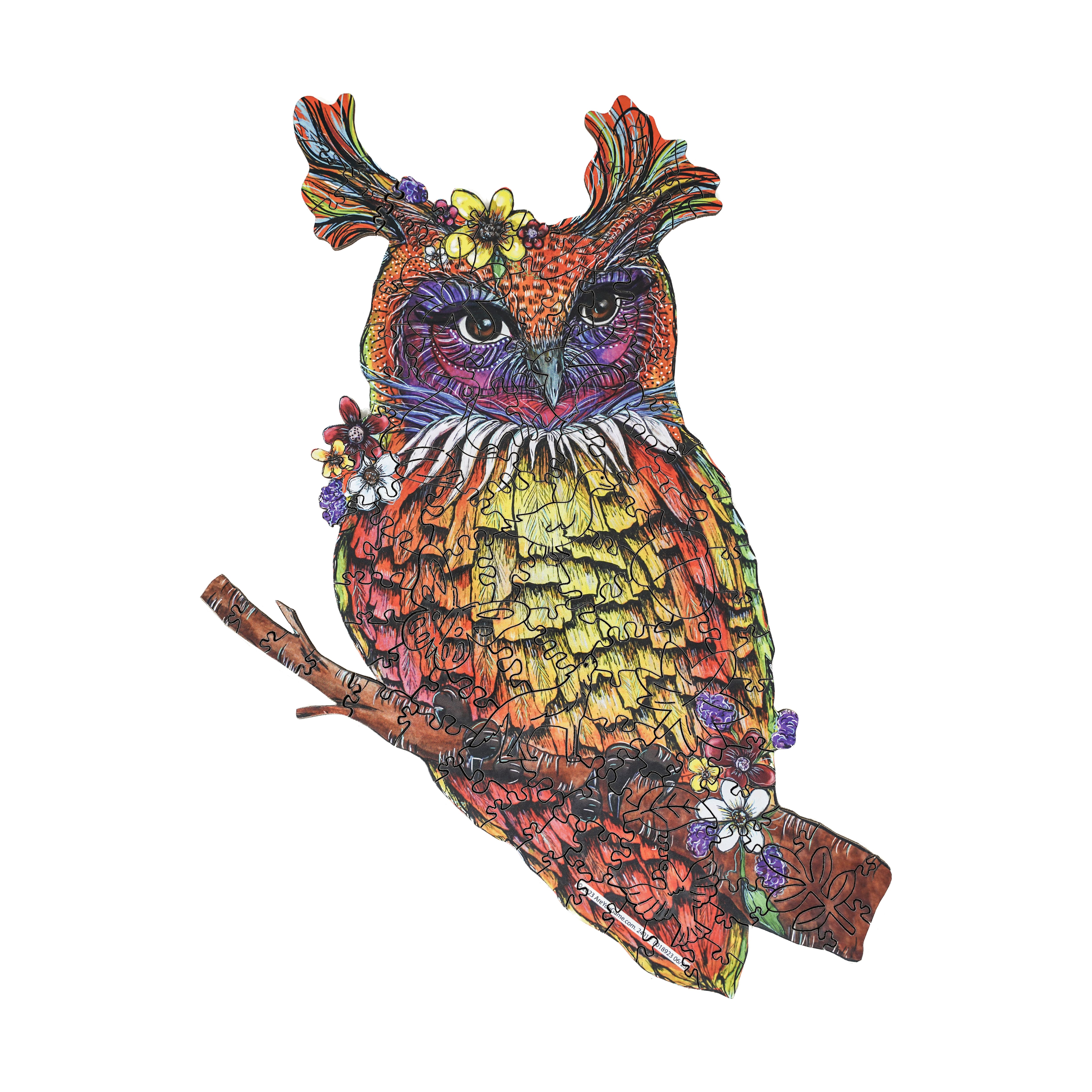 Wooden Jigsaw Puzzle - Owlette: 110 Pcs